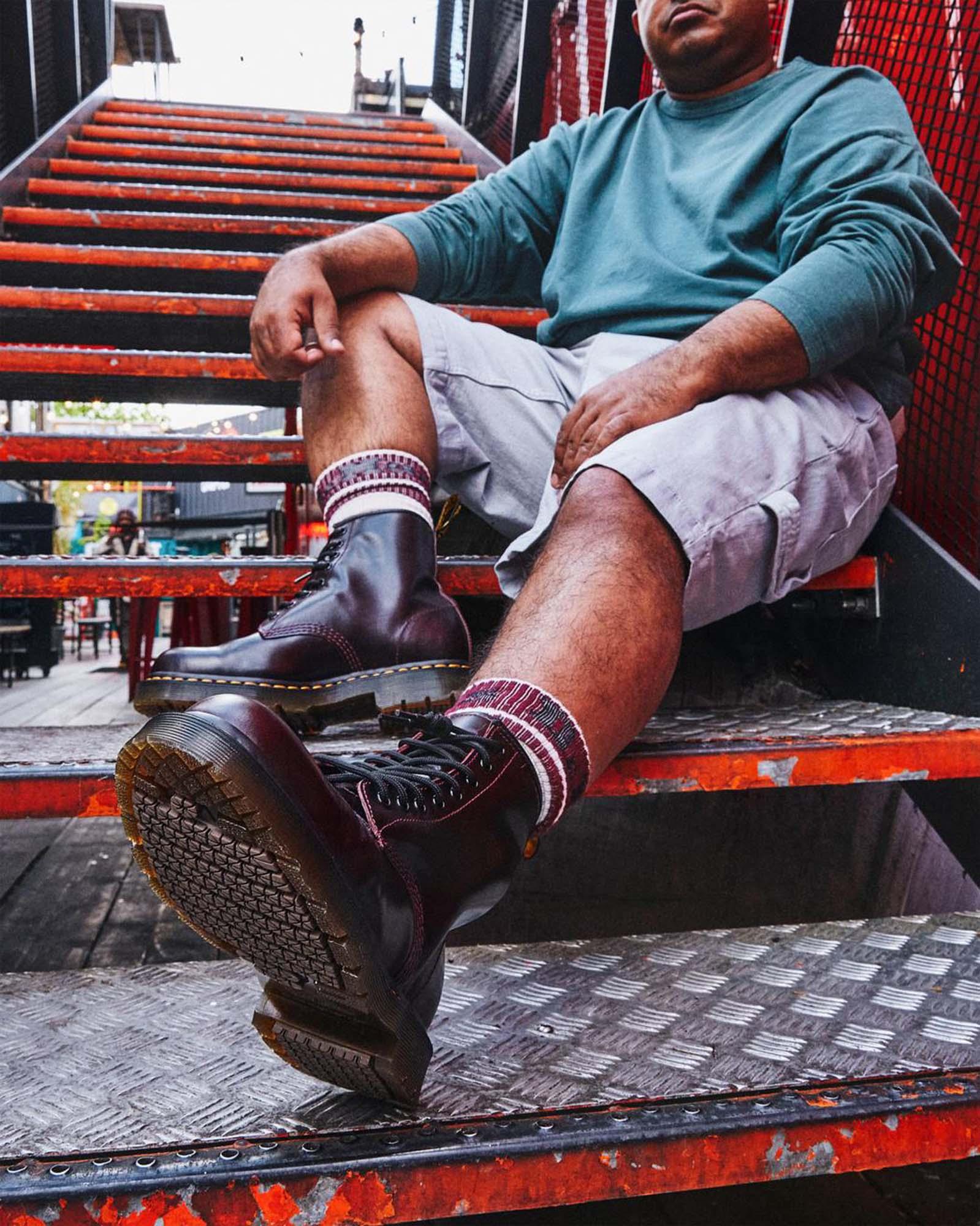 Product gallery image number 3 for product 1460 Slip Resistant Atlas Leather Lace up Boots - Unisex