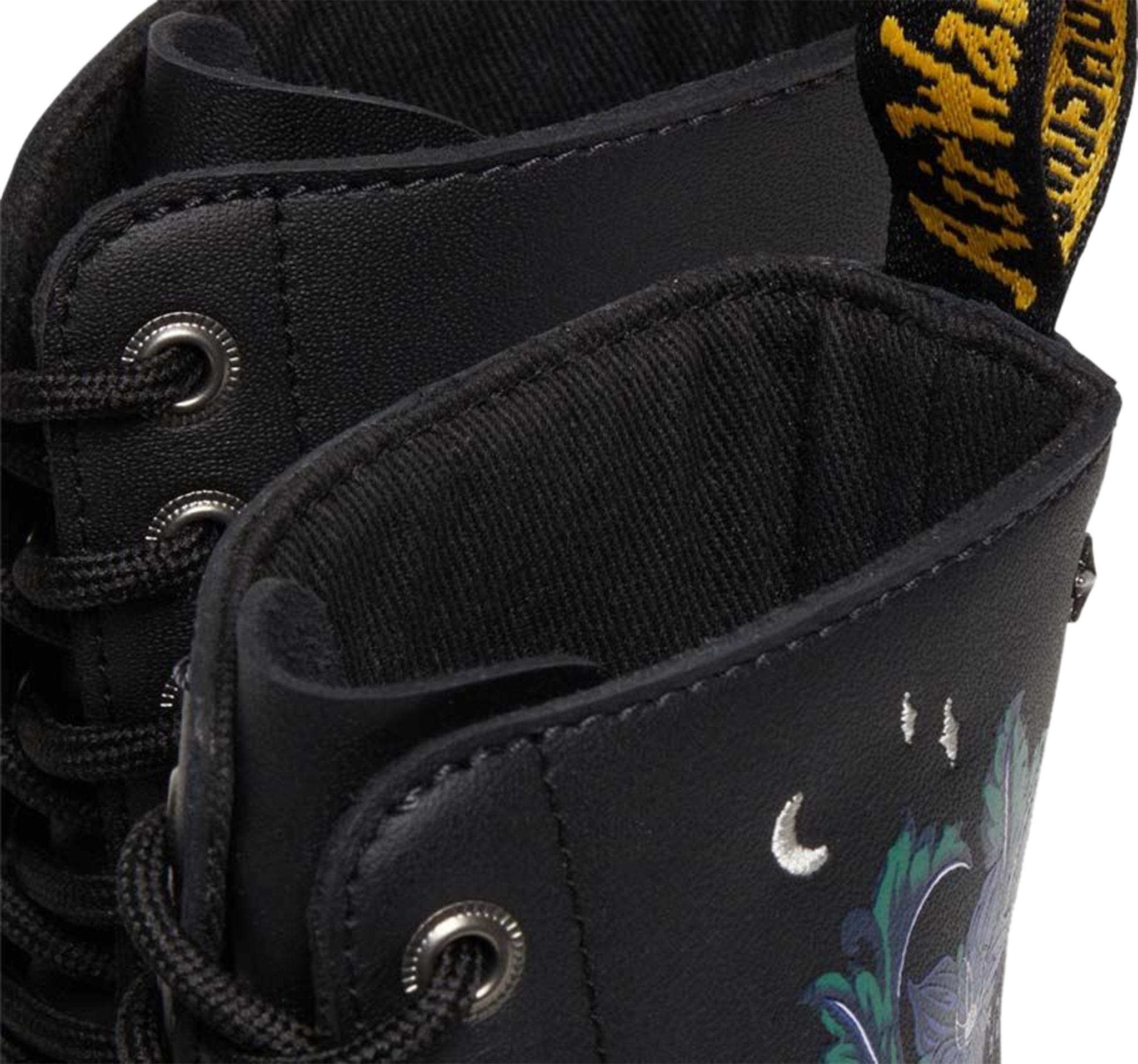 Product gallery image number 5 for product 1490 Mystic Floral Leather Mid-Calf Boots - Women's