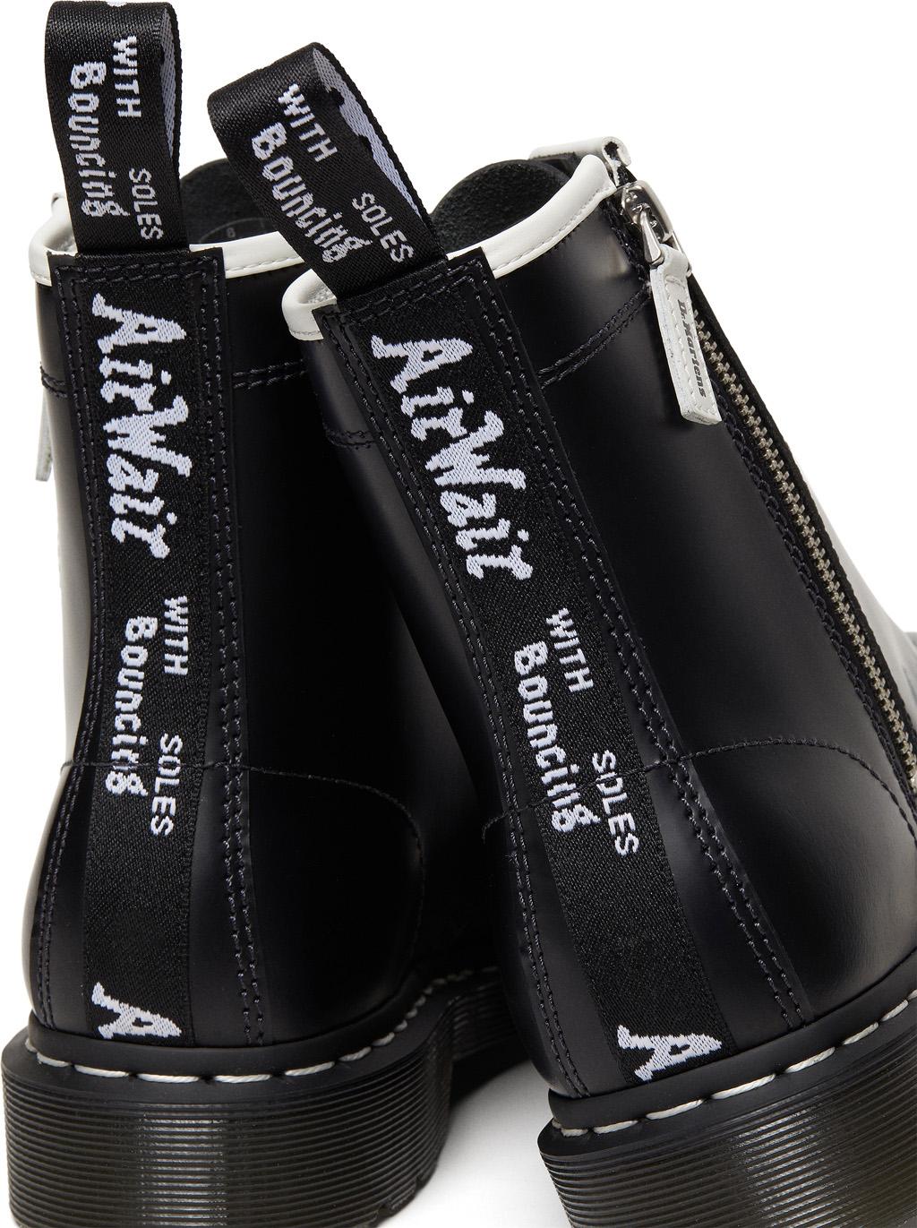 Product gallery image number 3 for product 1460 Zipped Hardware Boots - Unisex