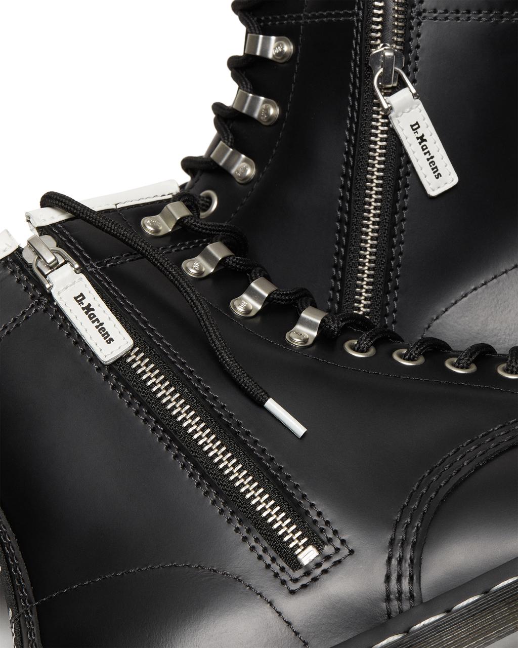 Product gallery image number 4 for product 1460 Zipped Hardware Boots - Unisex