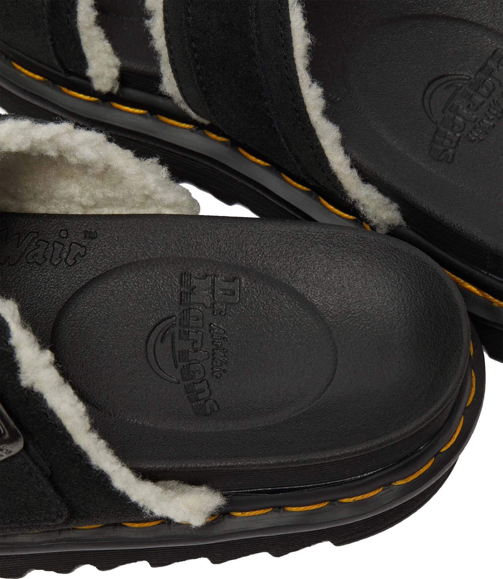 Product gallery image number 4 for product Myles Black E.H.Suede Sandals - Unisex