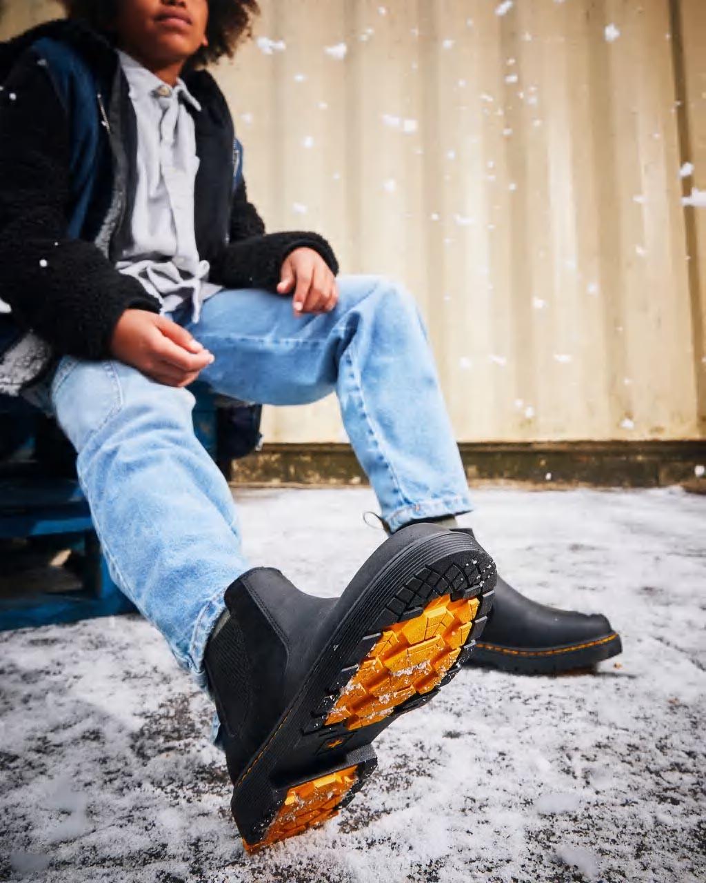 Winter Outfit Jeans With Dr Martens Fashion Look Featuring Martens