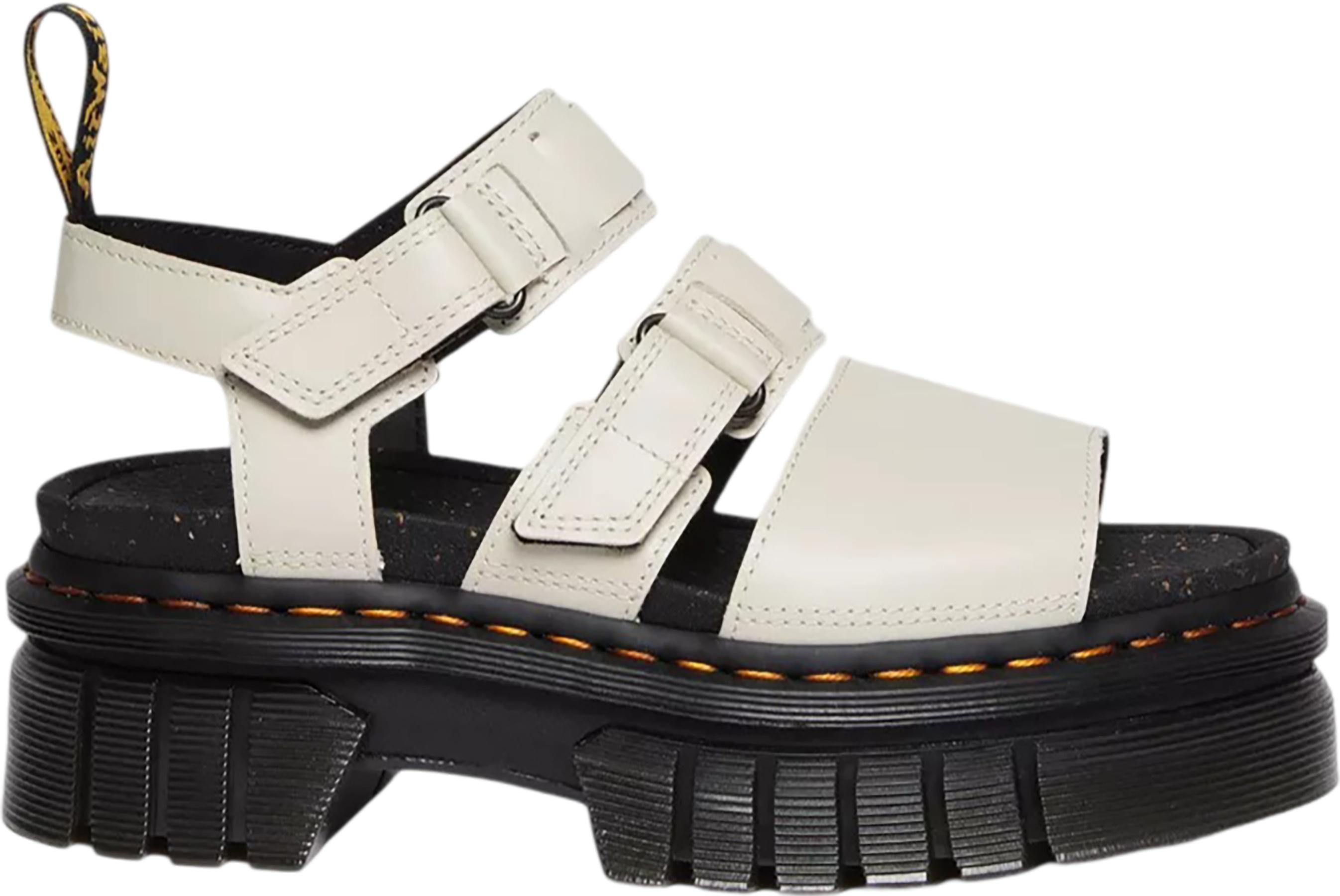 Numéro de l'image de la galerie de produits 6 pour le produit Sandales à plateforme à 3 brides en cuir Nappa Lux Ricki - Femme