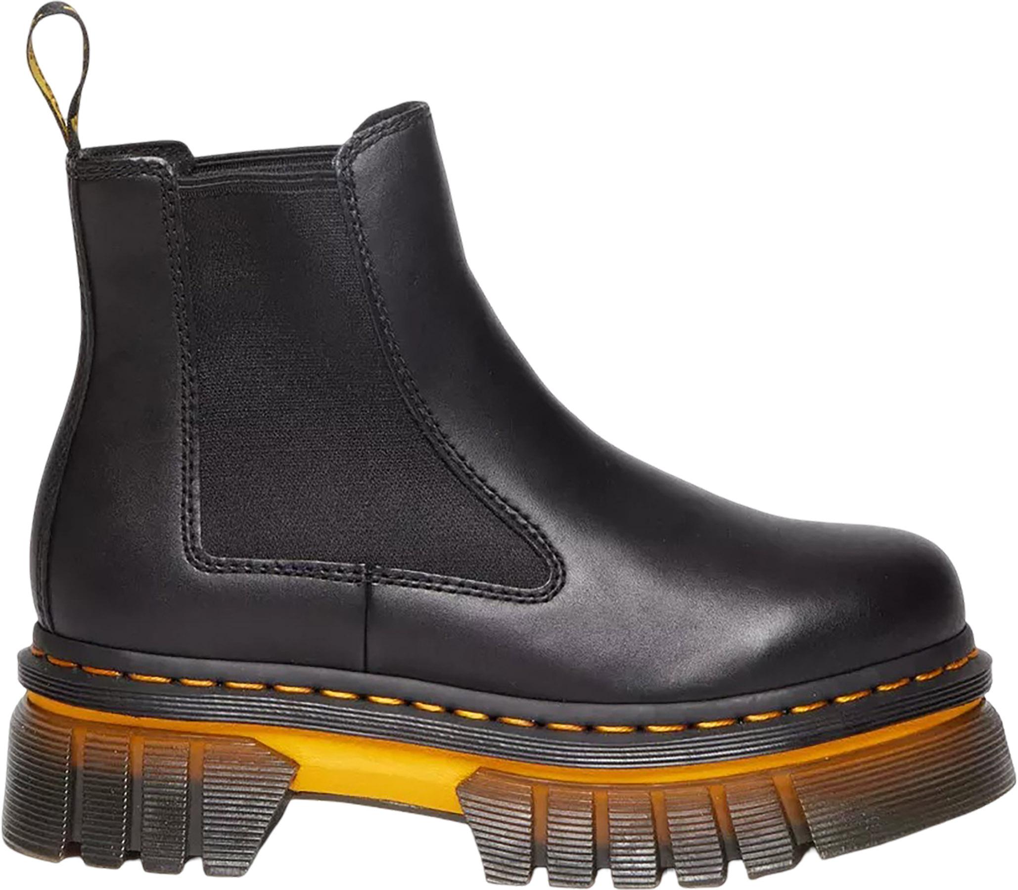 Image de produit pour Bottes Chelsea à semelle contrastante en cuir plateforme Audrick - Femme