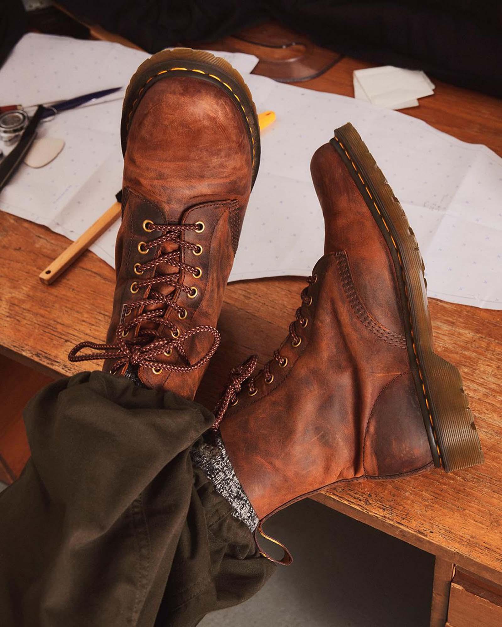 Product gallery image number 3 for product 1460 Pascal Waxed Full Grain Boots - Men’s