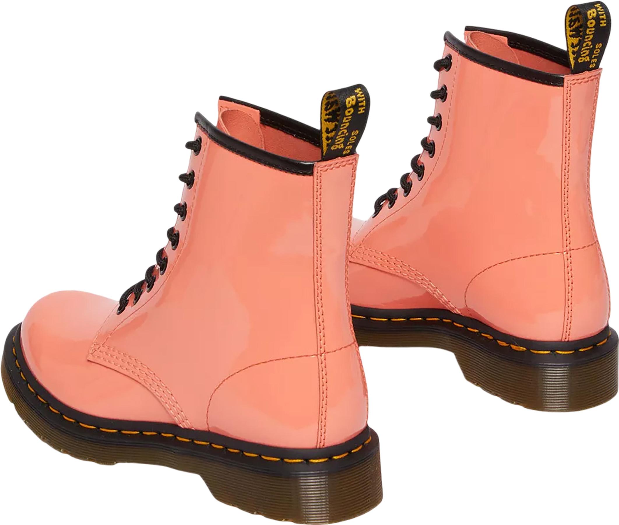 Product gallery image number 2 for product 1460 Patent Leather Lace Up Boots - Women's