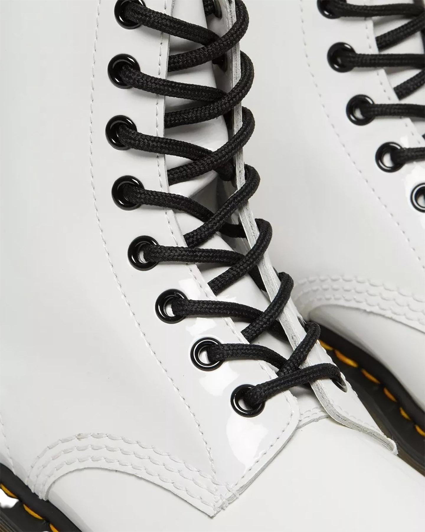 Product gallery image number 7 for product 1460 Patent Leather Lace Up Boots - Women's