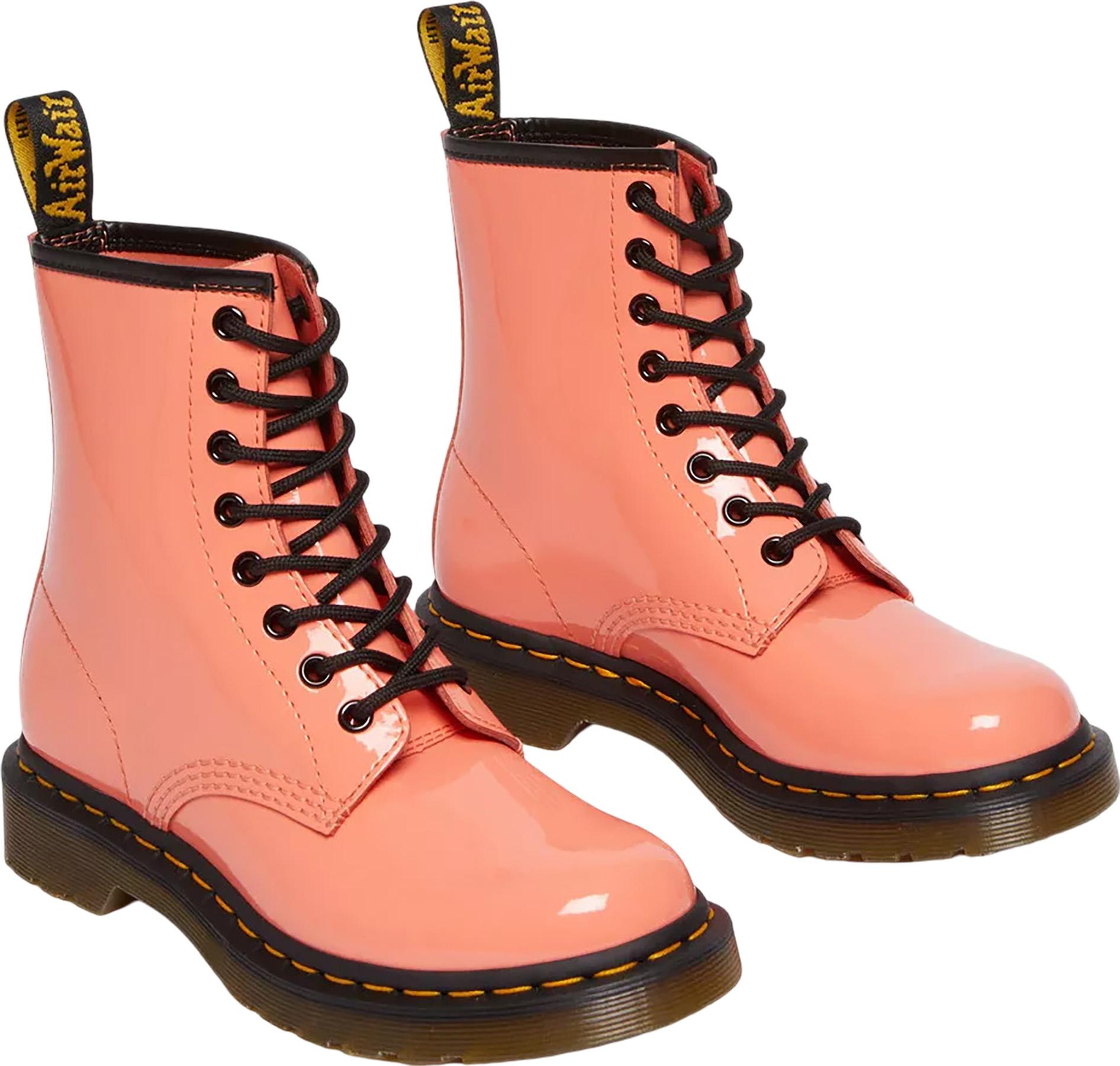 Product gallery image number 4 for product 1460 Patent Leather Lace Up Boots - Women's
