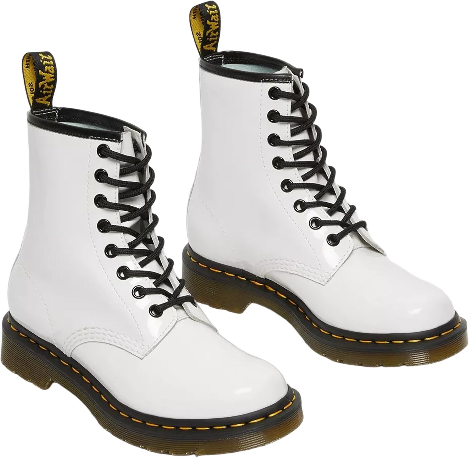 Product gallery image number 2 for product 1460 Patent Leather Lace Up Boots - Women's