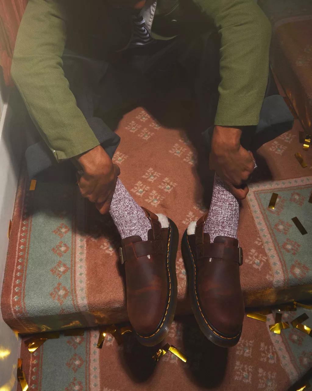 Product gallery image number 6 for product Jorge II Leather Slide - Unisex