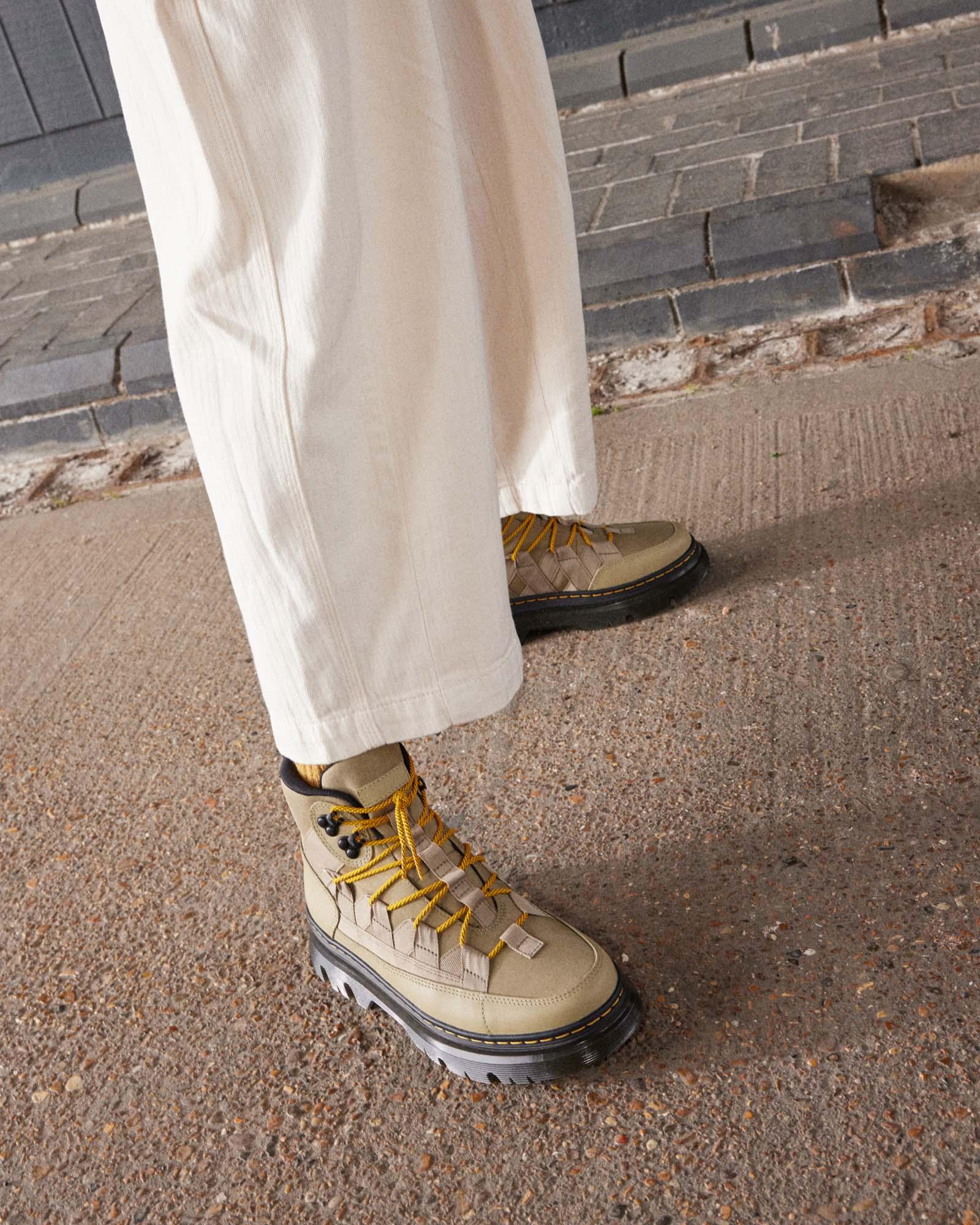 Product gallery image number 5 for product Boury Nylon & Leather Casual Boots - Unisex