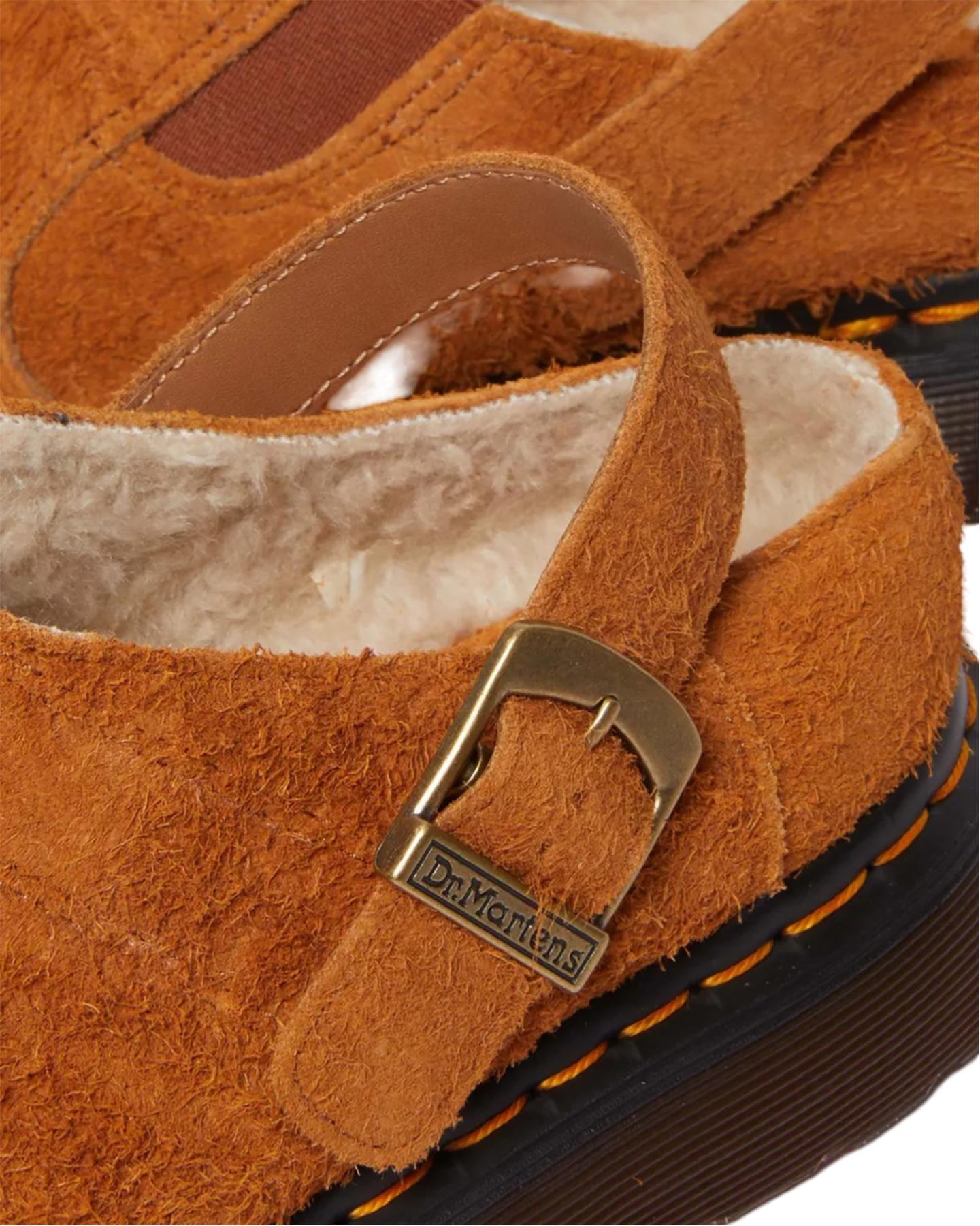 Product gallery image number 12 for product Isham Faux Shearling Lined Suede Mules - Unisex