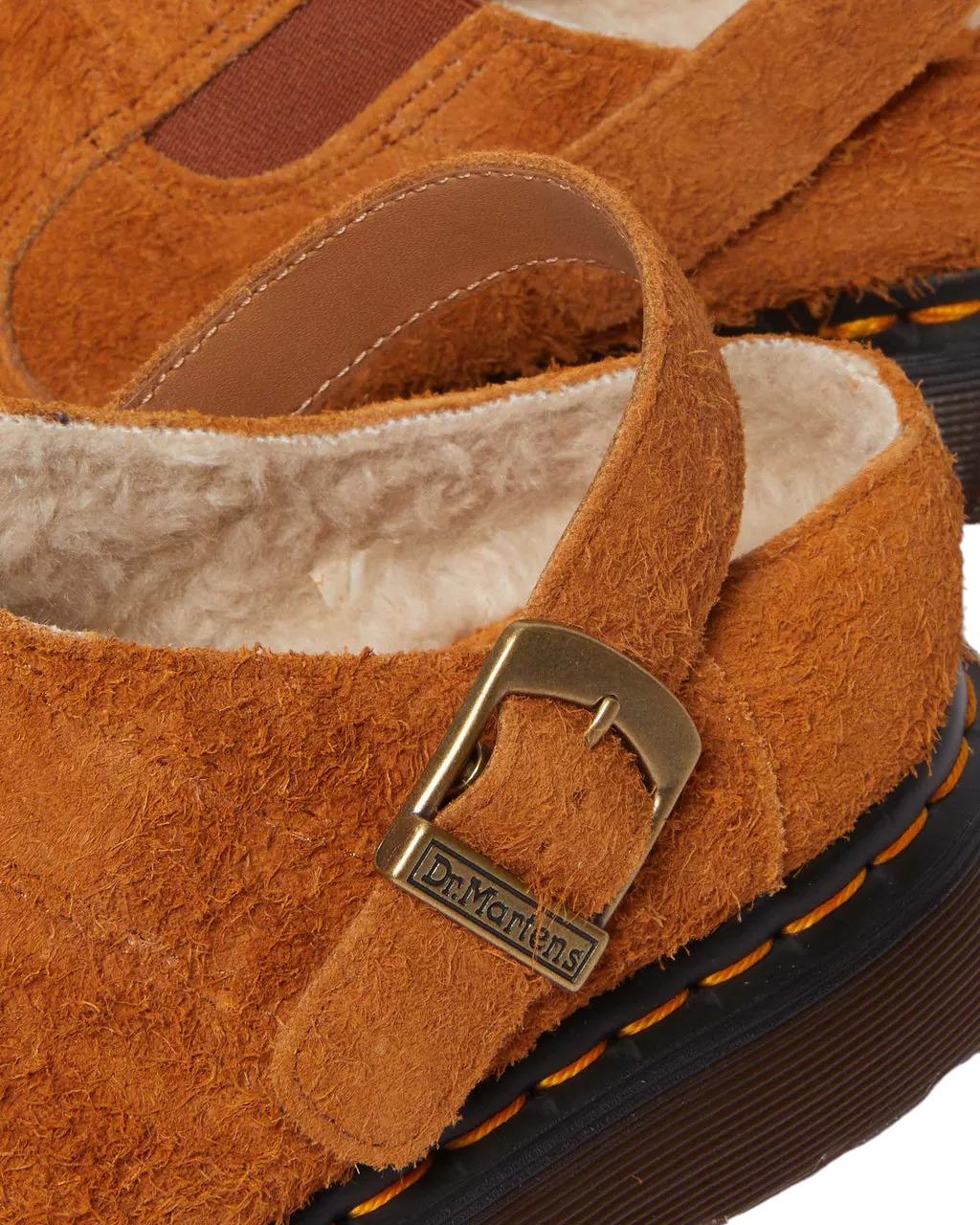 Product gallery image number 7 for product Isham Faux Shearling Lined Suede Mules - Unisex