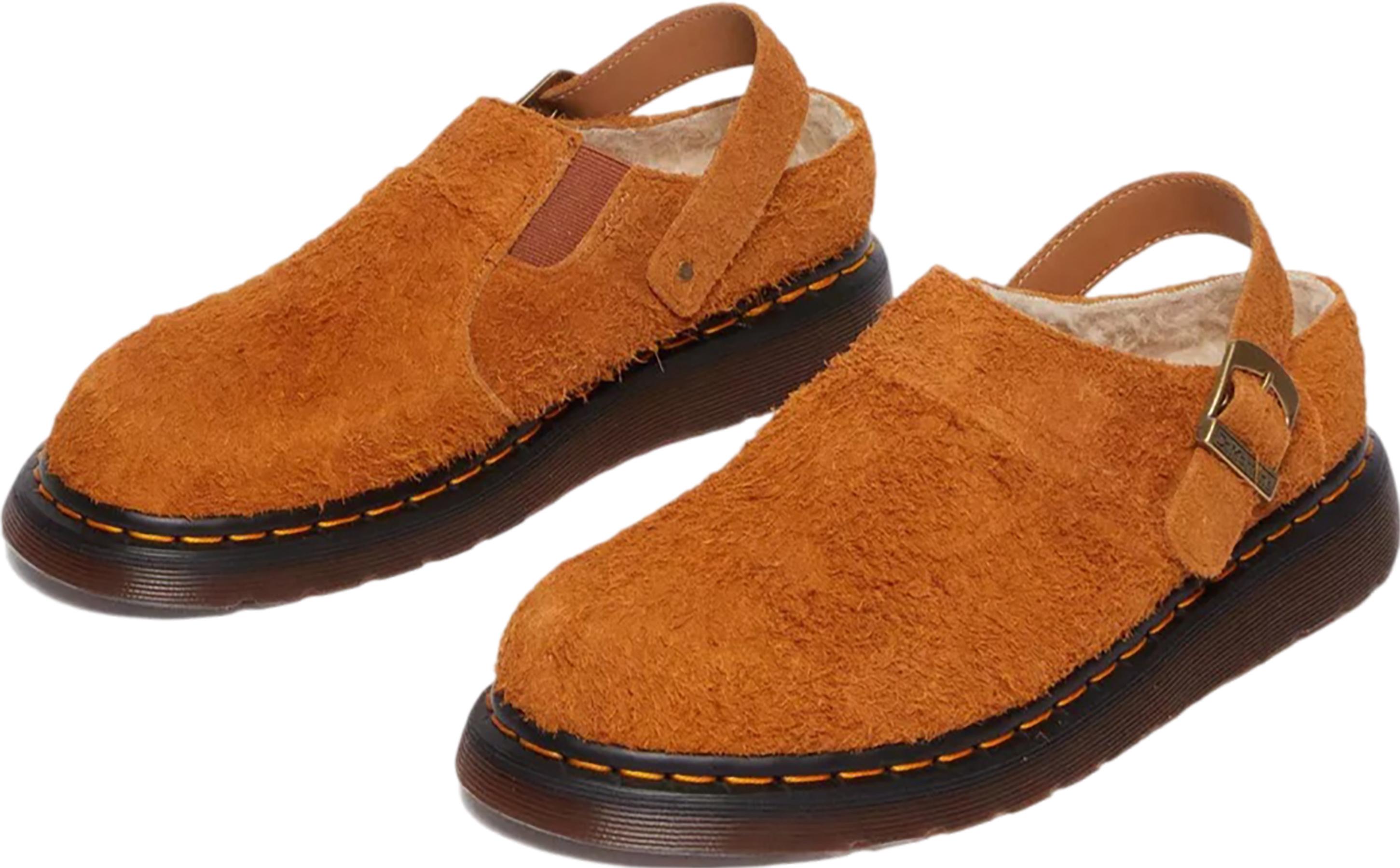 Product gallery image number 13 for product Isham Faux Shearling Lined Suede Mules - Unisex