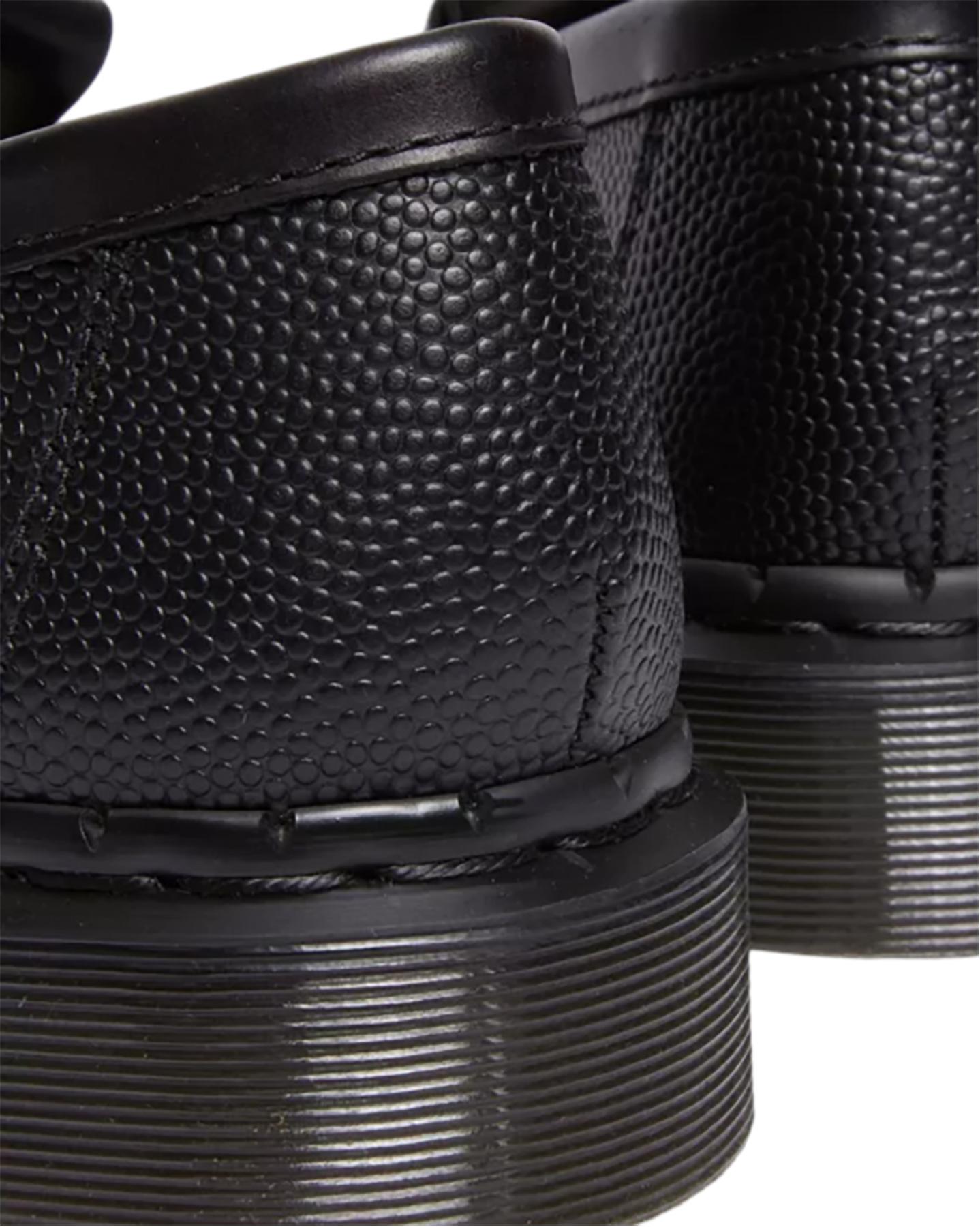 Product gallery image number 5 for product Adrian Snaffle Pebble Grain Leather Kiltie Loafers - Unisex