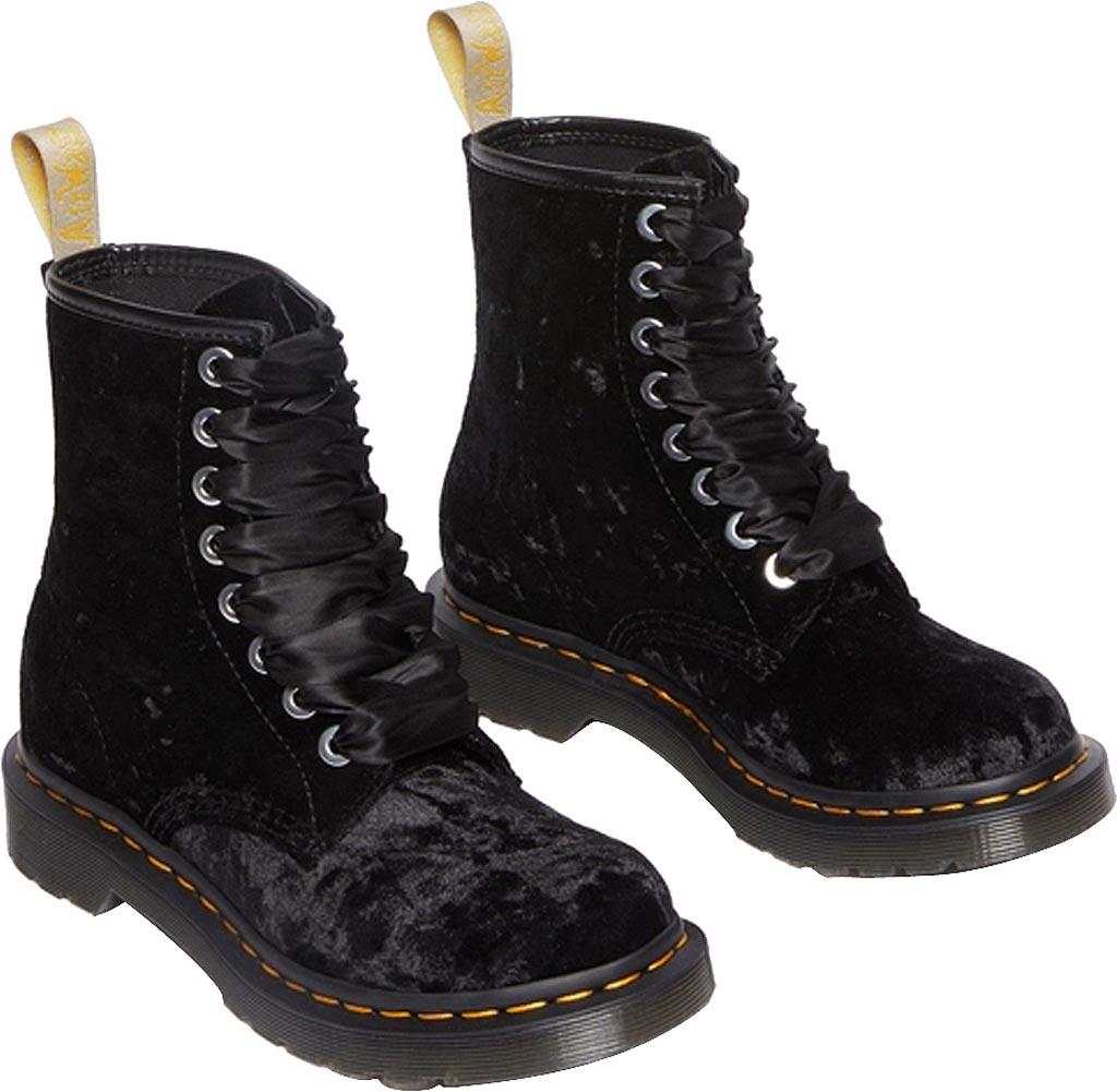 Product gallery image number 2 for product Vegan 1460 Lace Up Oxford Brush Boots - Women's