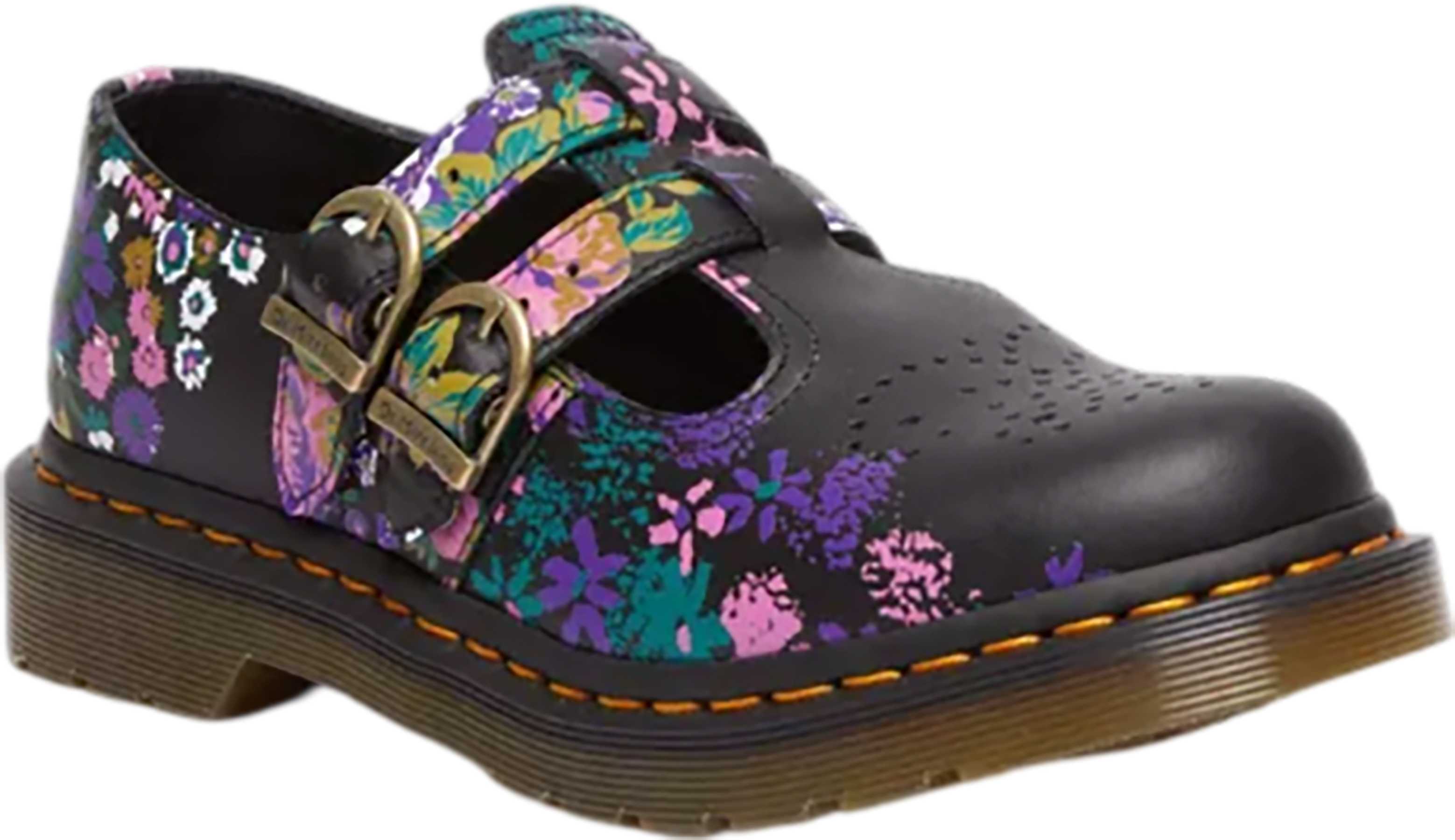 Image de produit pour Souliers en cuir floral vintage Mary Jane 8065 - Femme