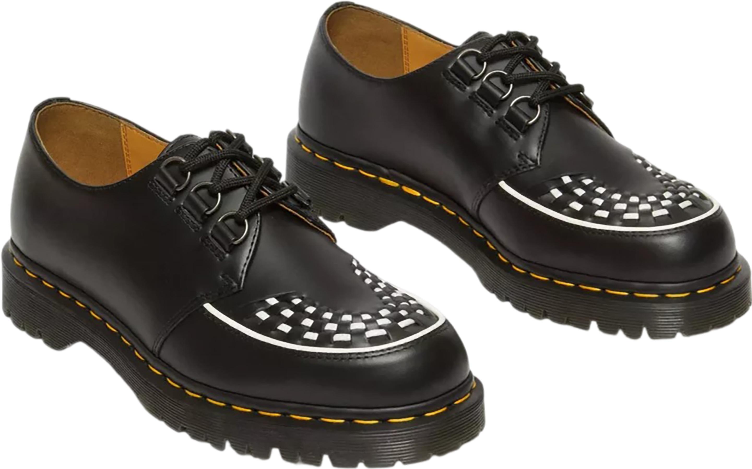 Product gallery image number 7 for product Ramsey Smooth Leather Creepers Shoes - Unisex