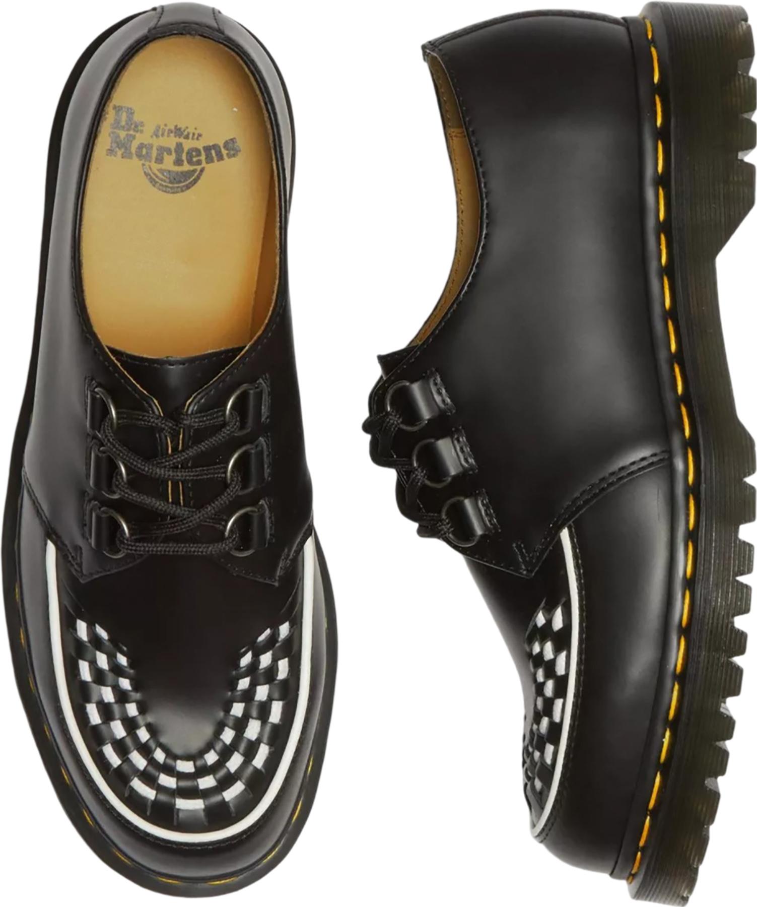 Product gallery image number 8 for product Ramsey Smooth Leather Creepers Shoes - Unisex