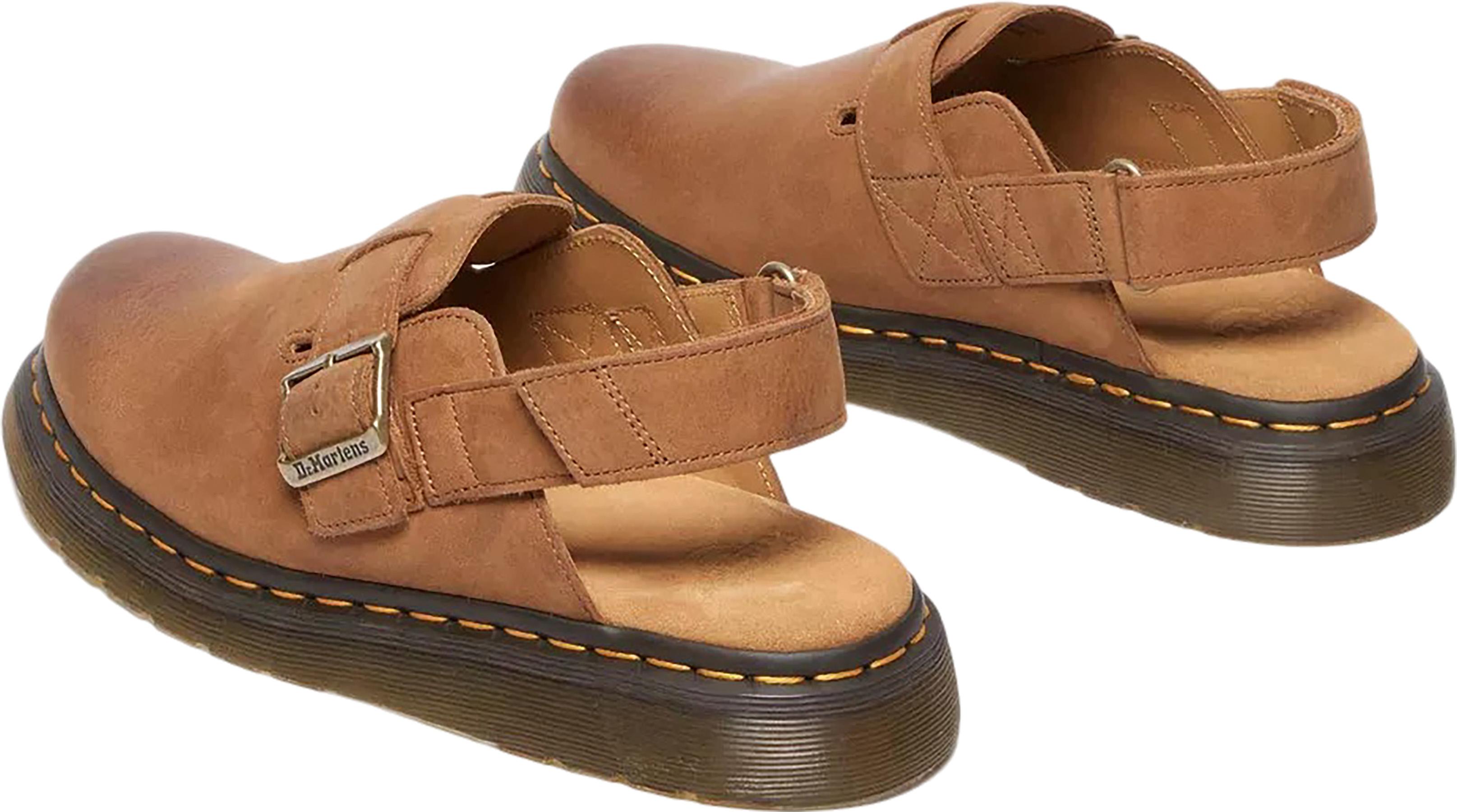 Product gallery image number 2 for product Jorge II Tumbled Nubuck Leather Slingback Mules - Unisex