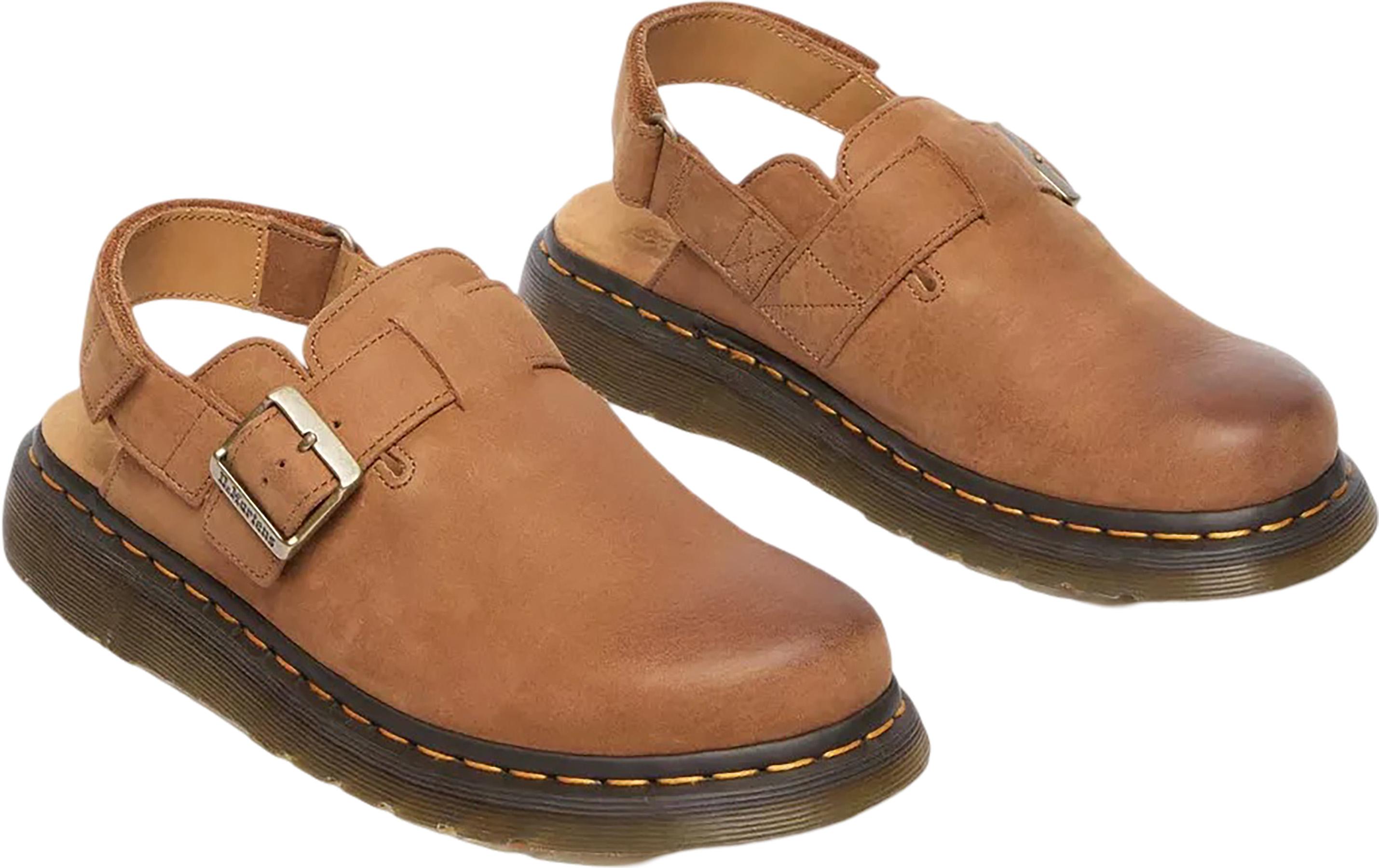 Product gallery image number 4 for product Jorge II Tumbled Nubuck Leather Slingback Mules - Unisex