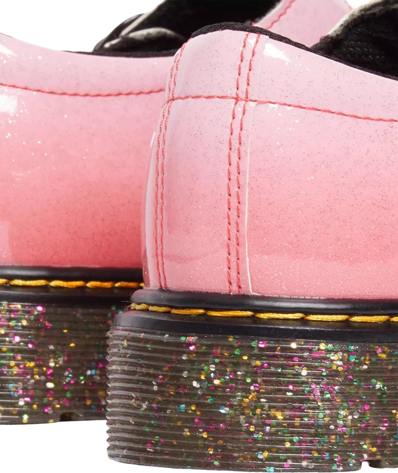 Product gallery image number 6 for product 8065 Gradient Glitter Leather Mary Jane Shoes - Youth