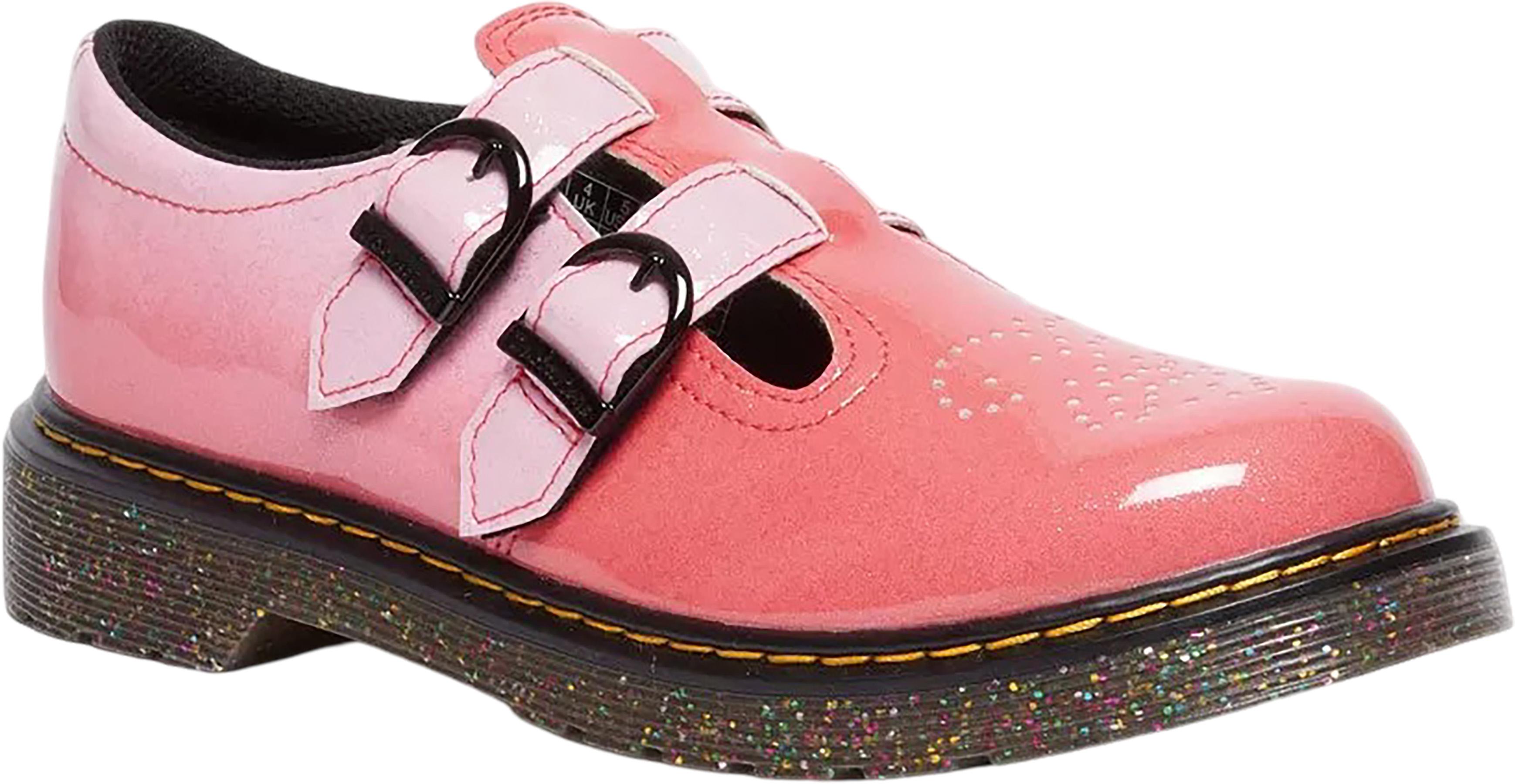 Product gallery image number 4 for product 8065 Gradient Glitter Leather Mary Jane Shoes - Youth