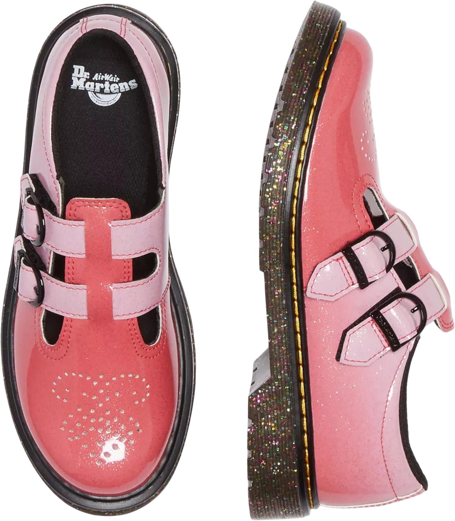 Product gallery image number 5 for product 8065 Gradient Glitter Leather Mary Jane Shoes - Youth