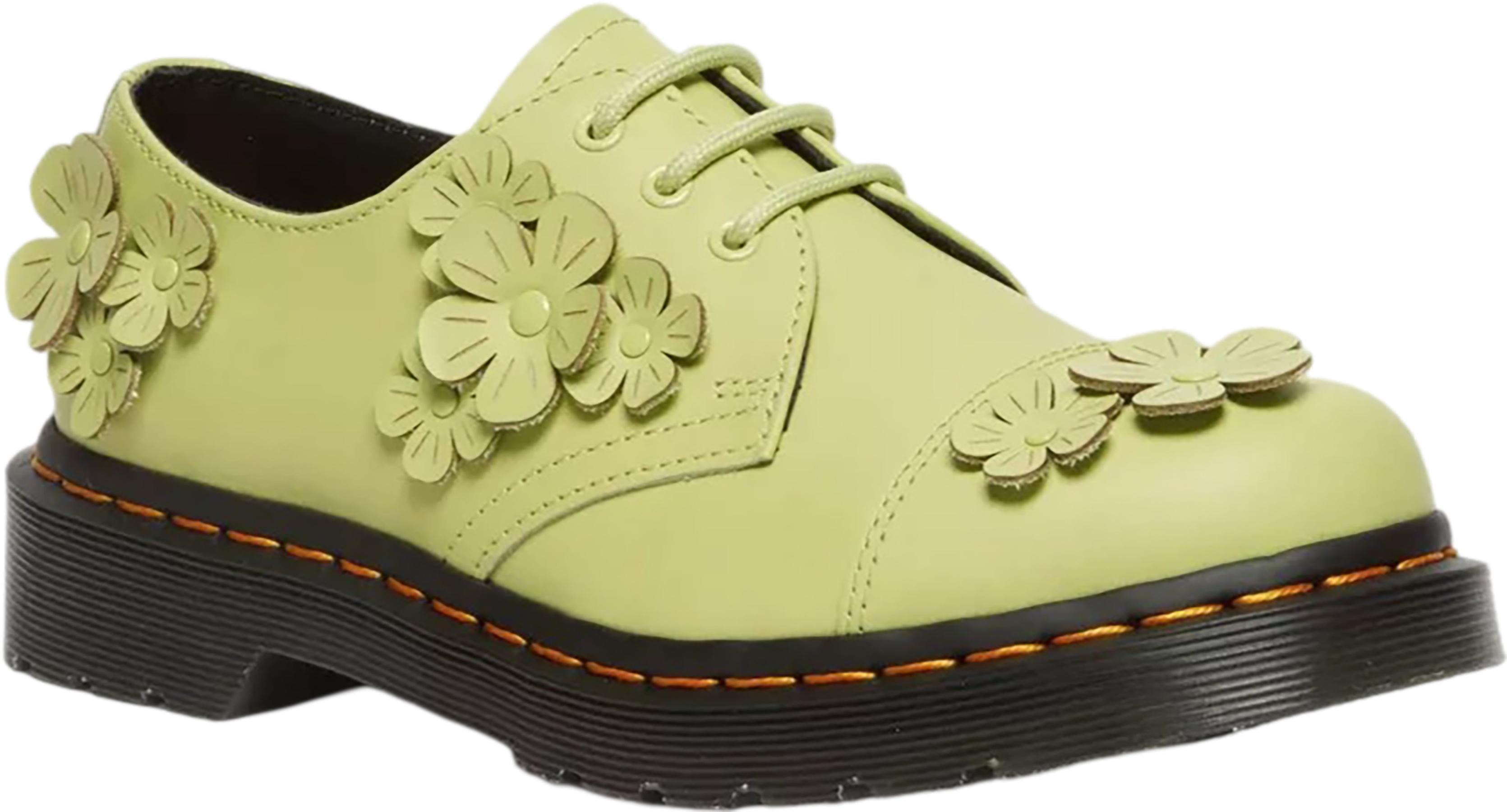 Product gallery image number 4 for product 1461 Flower Applique Leather Oxford Shoes - Women's
