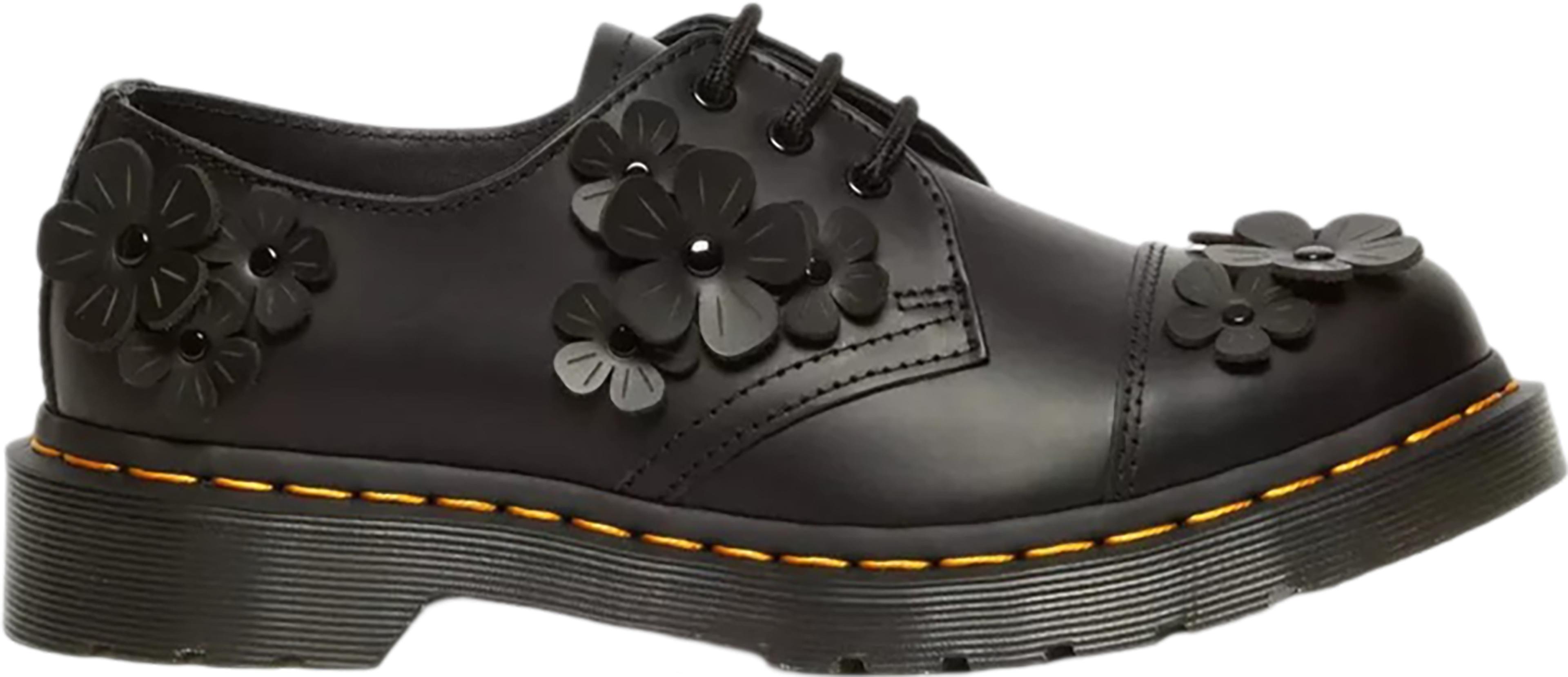 Image de produit pour Souliers Oxford en cuir avec appliqué floral 1461 - Femme