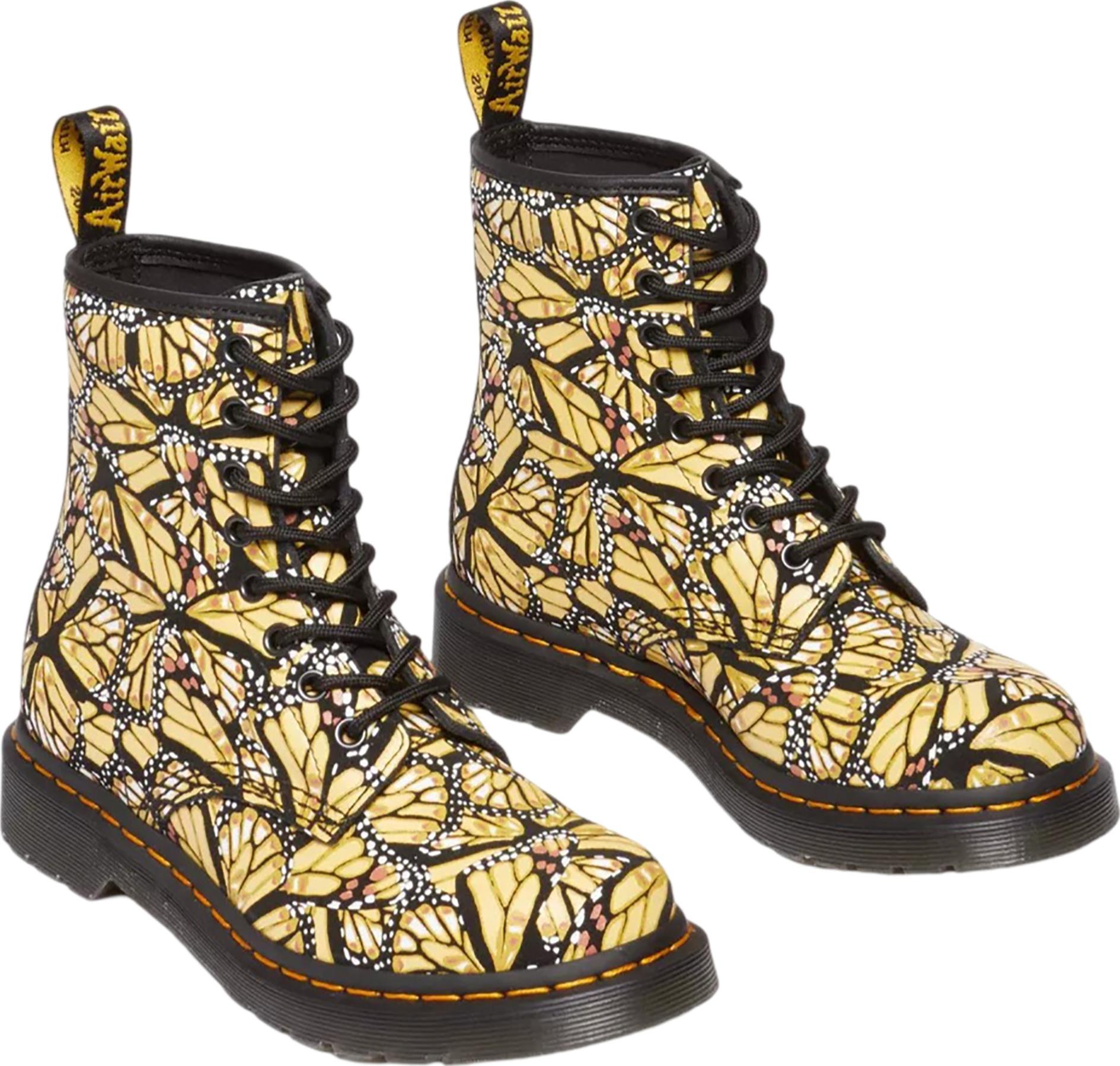 Product gallery image number 4 for product 1460 English Garden Leather Lace Up Boots - Women's