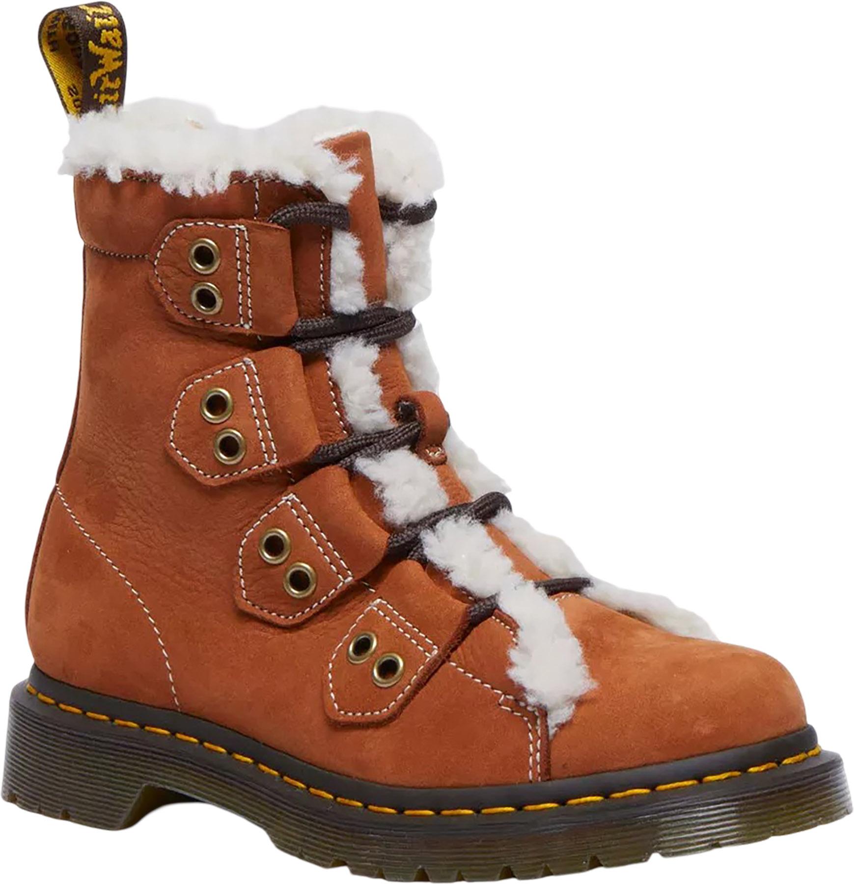 Numéro de l'image de la galerie de produits 7 pour le produit Bottes a lacets ghillie jusqu aux orteils avec doublure en fourrure et cuir Buttersoft 1460 - Femme