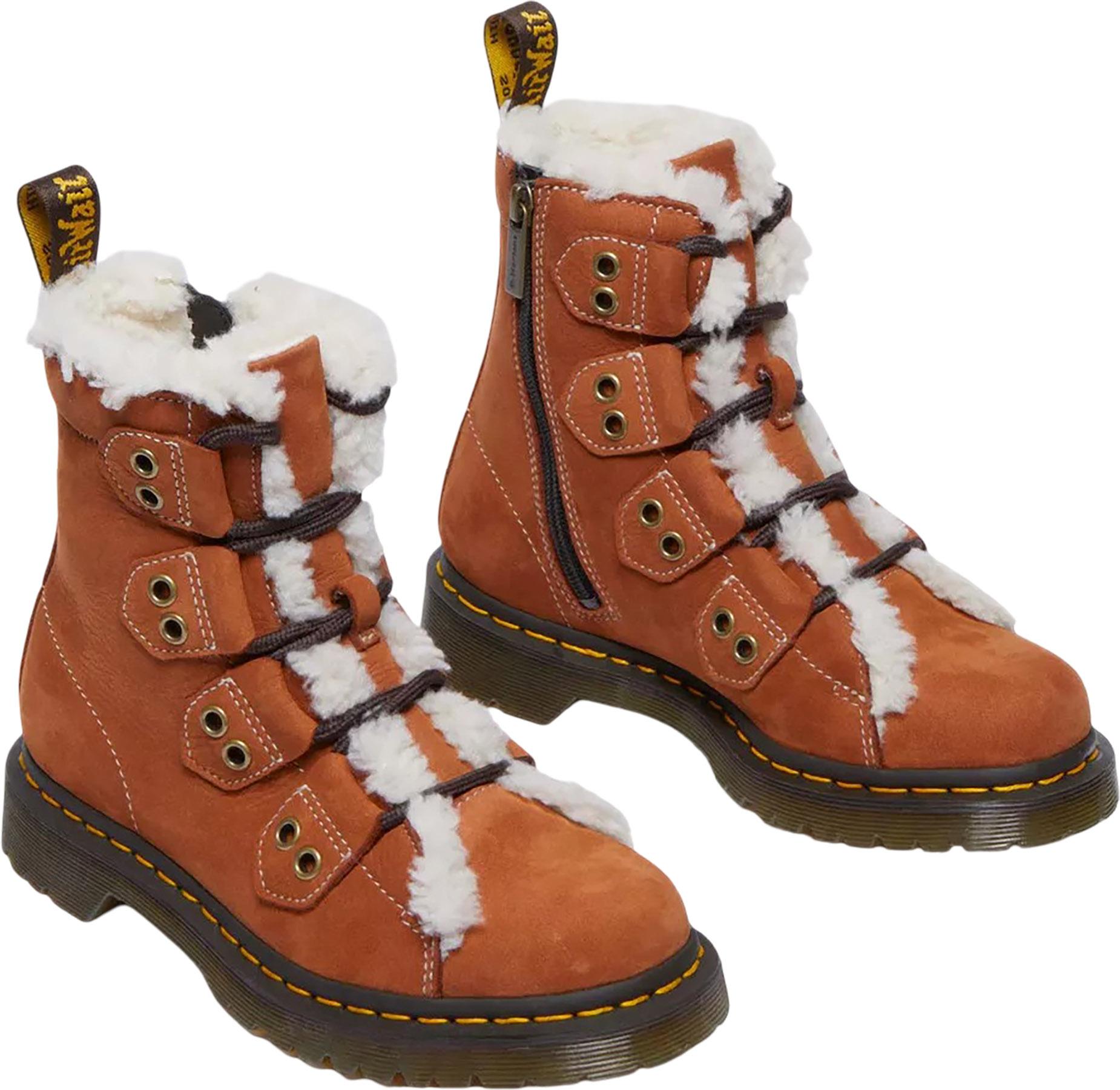 Numéro de l'image de la galerie de produits 6 pour le produit Bottes a lacets ghillie jusqu aux orteils avec doublure en fourrure et cuir Buttersoft 1460 - Femme