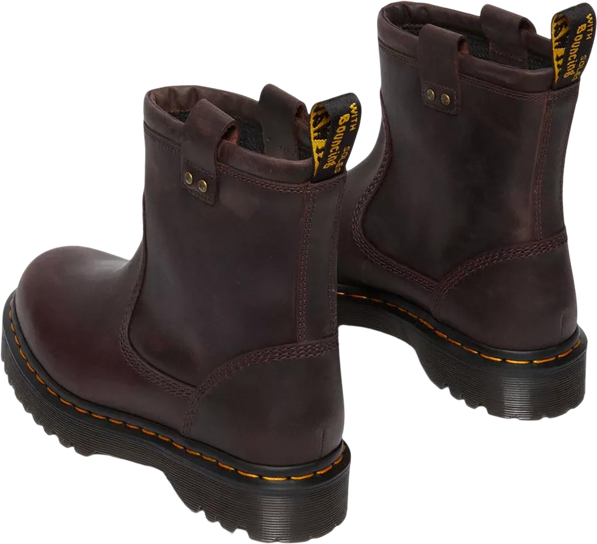 Product gallery image number 2 for product Anistone Lo Leather Biker Boots - Unisex