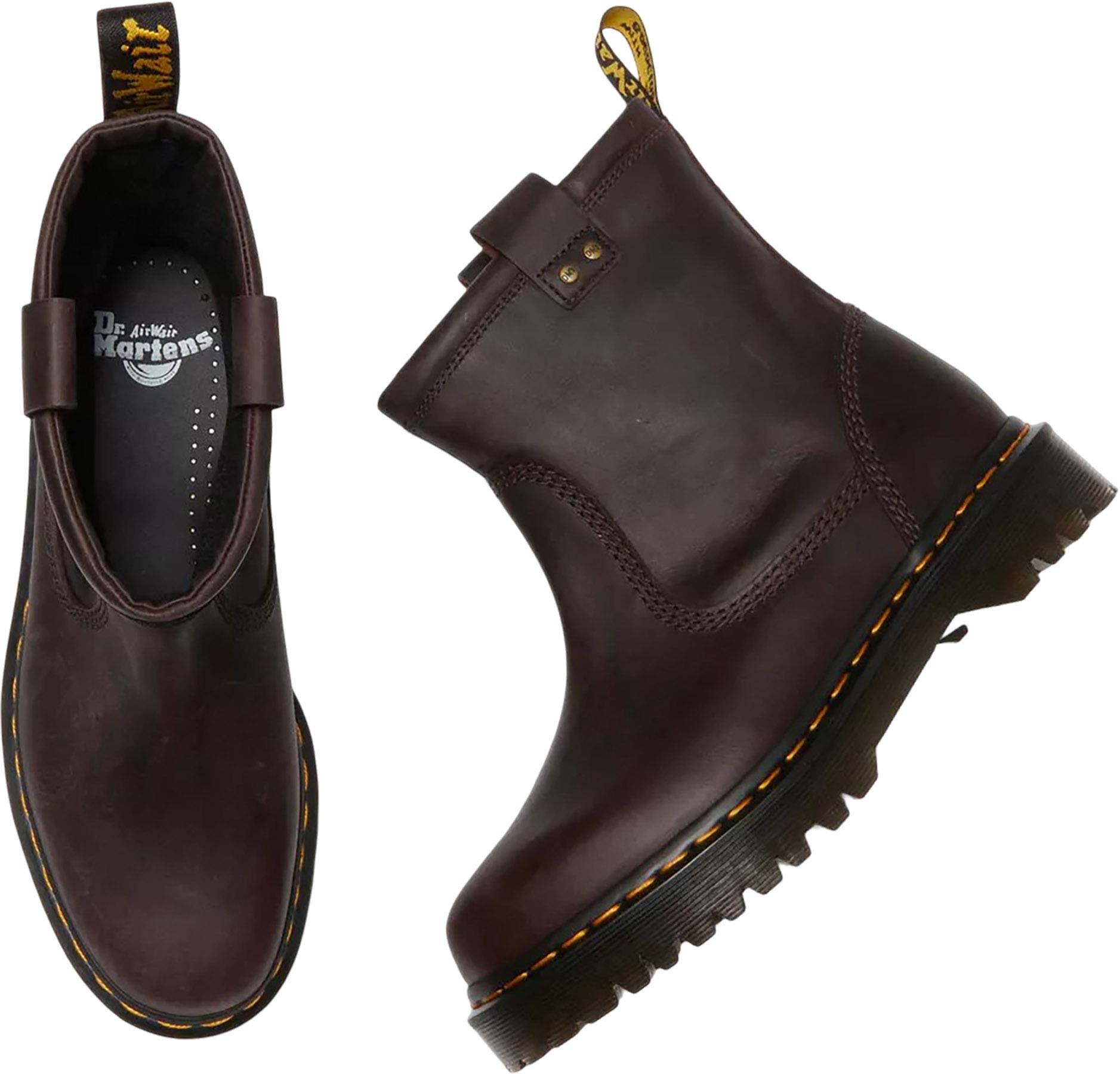 Product gallery image number 9 for product Anistone Lo Leather Biker Boots - Unisex