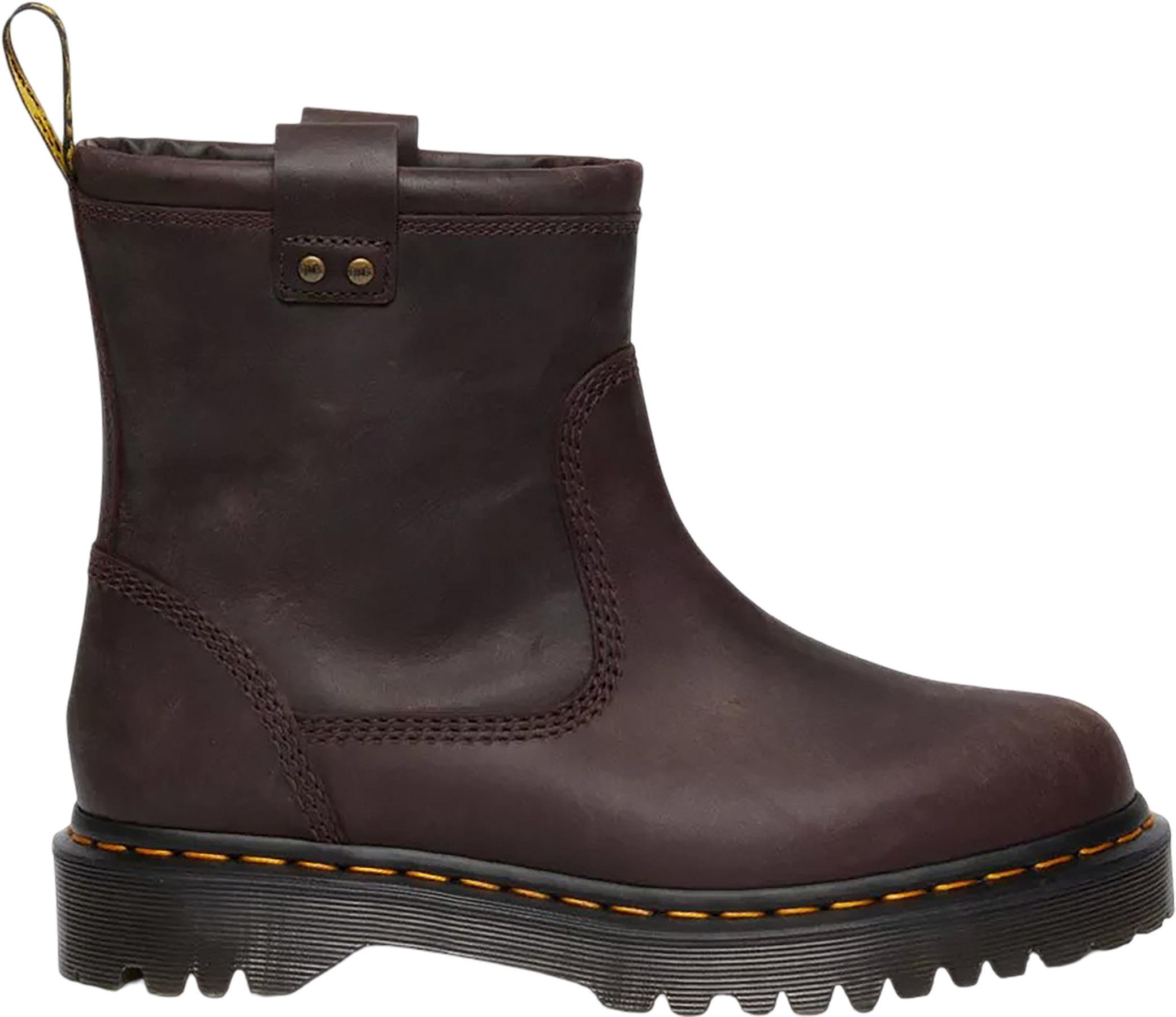 Product image for Anistone Lo Leather Biker Boots - Unisex