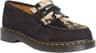 Couleur: Black Long Napped Suede - Beige Contrast