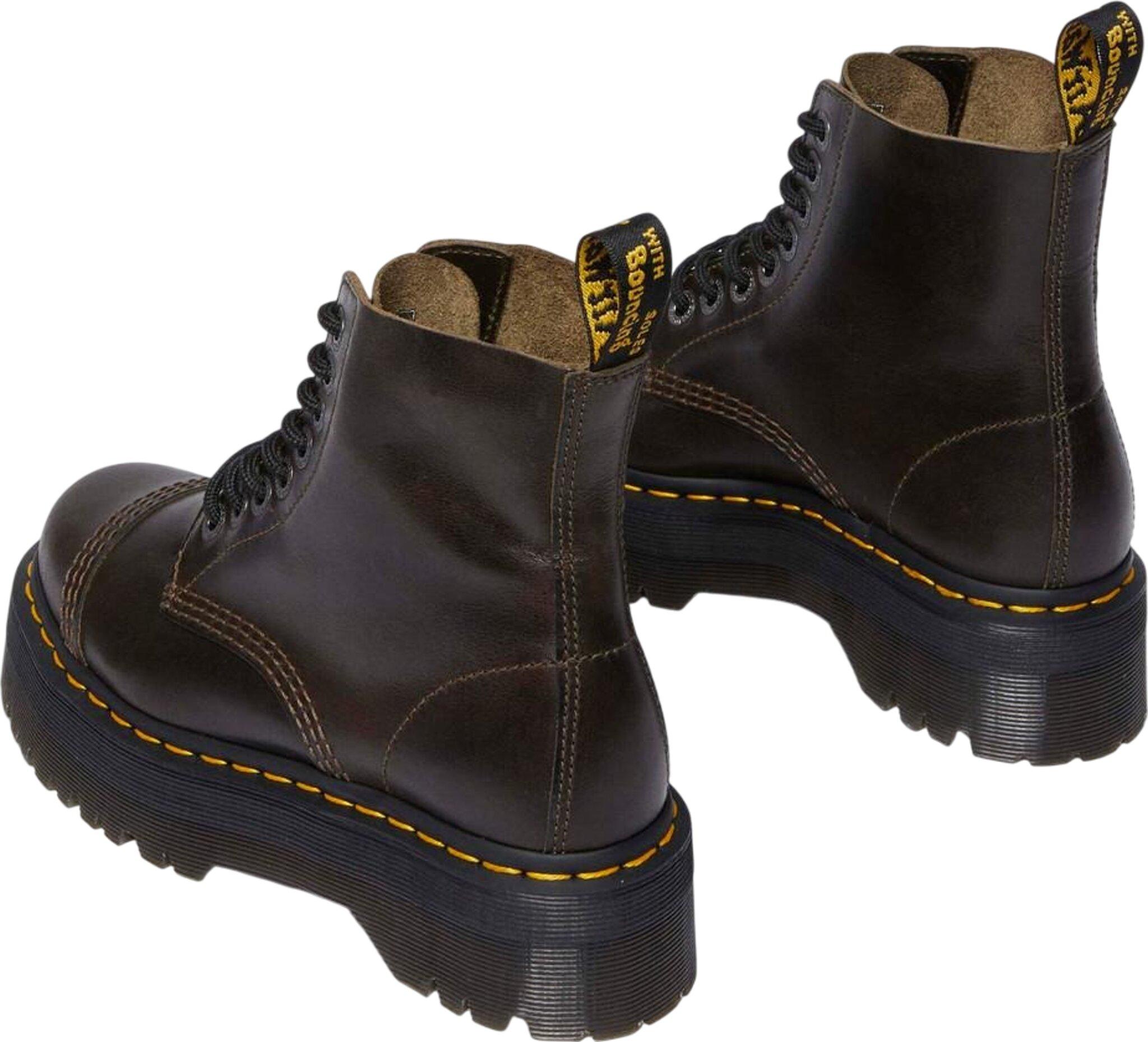 Product gallery image number 2 for product Sinclair Orleans Leather Platform Boots - Unisex