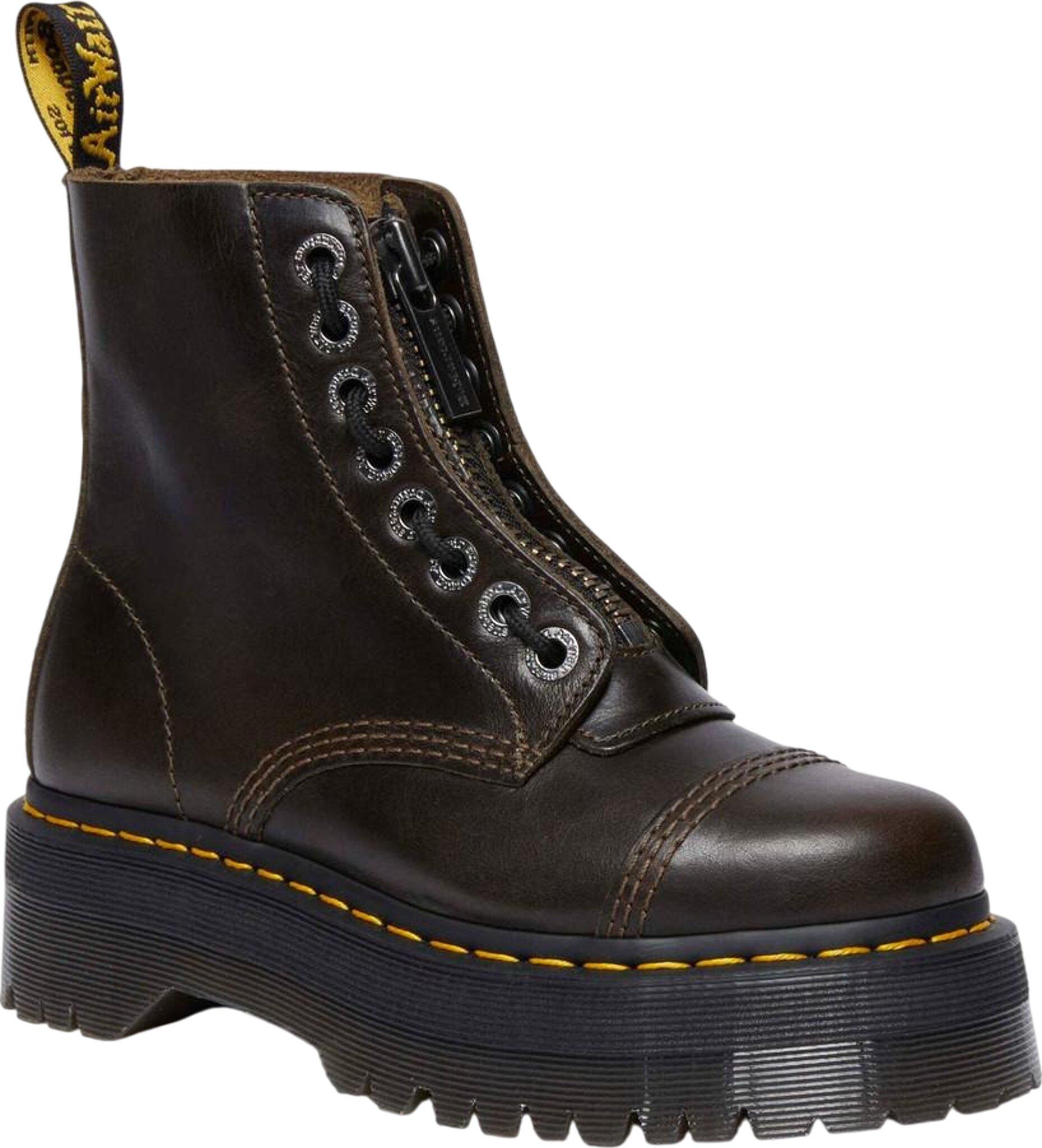 Product gallery image number 1 for product Sinclair Orleans Leather Platform Boots - Unisex