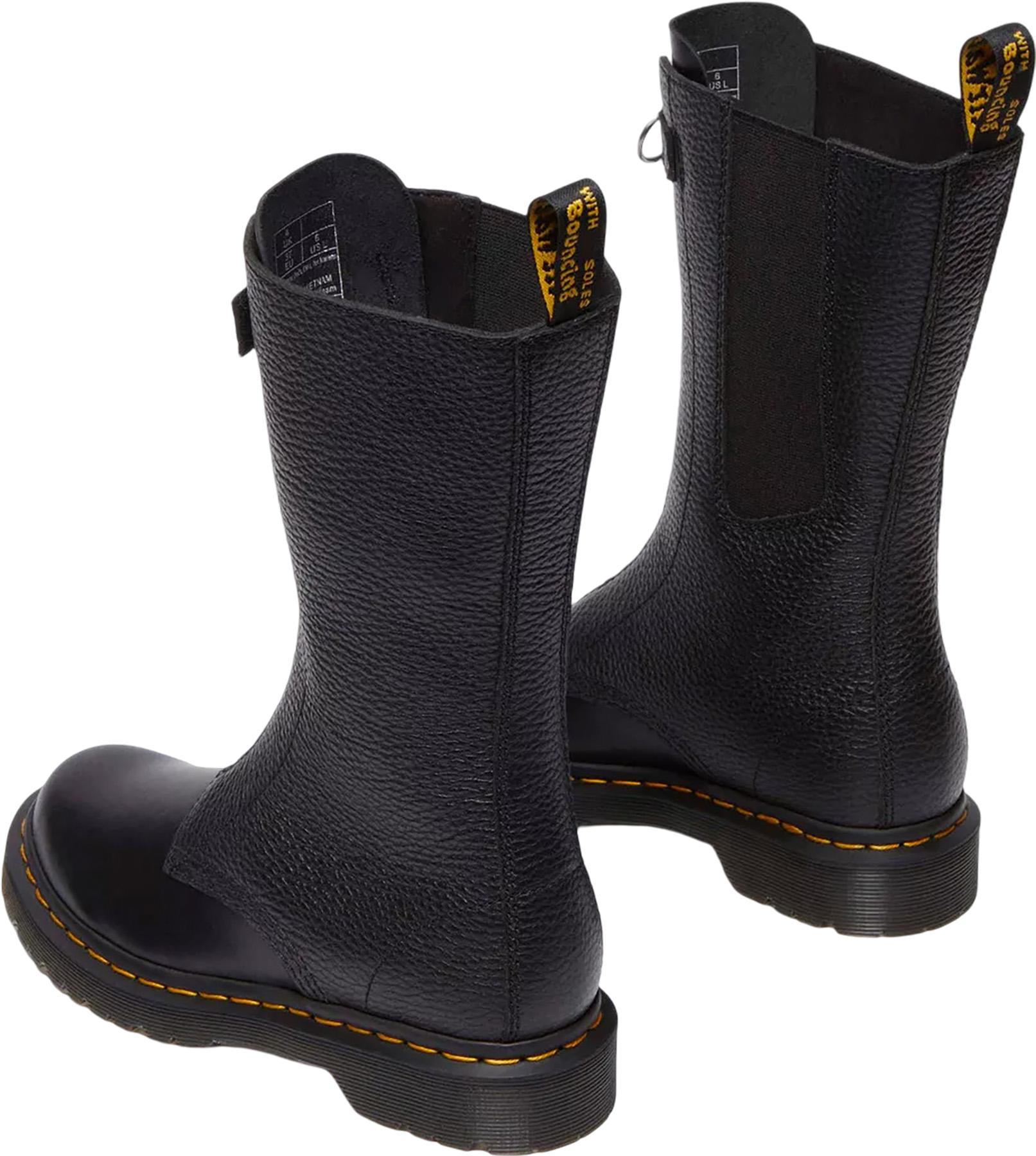 Product gallery image number 3 for product 1B99 Front Zip Leather Lace Up Boots - Women's