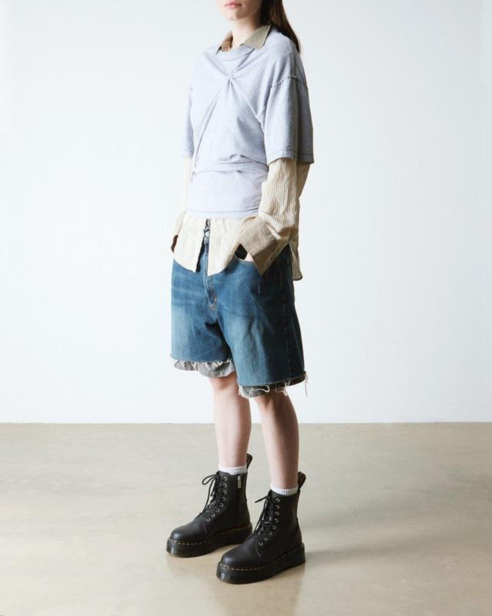 Product gallery image number 5 for product Jadon Reclaimed Leather Platform Boots - Unisex