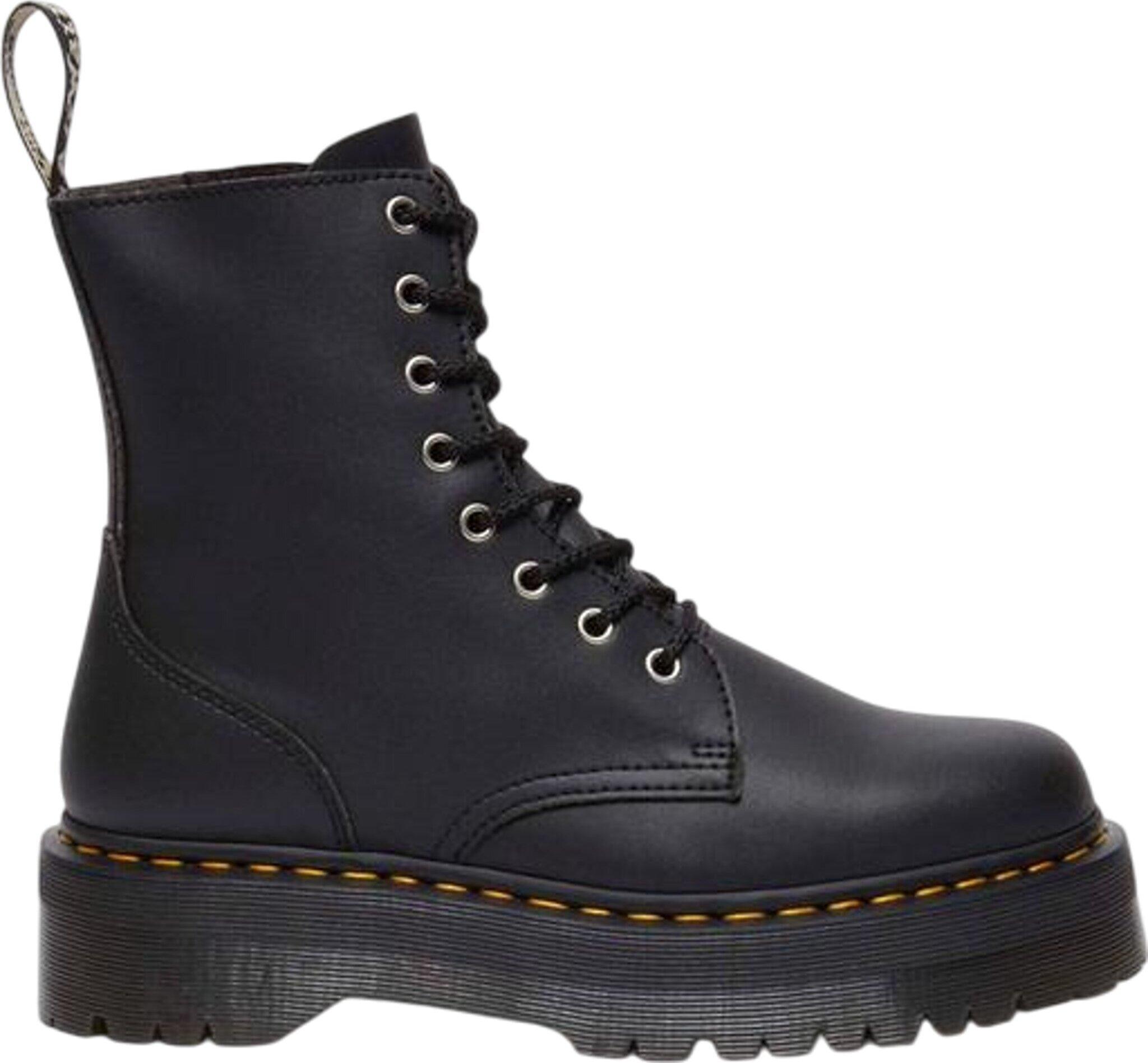 Image de produit pour Bottes à plateforme en cuir reconditionné Jadon - Unisexe