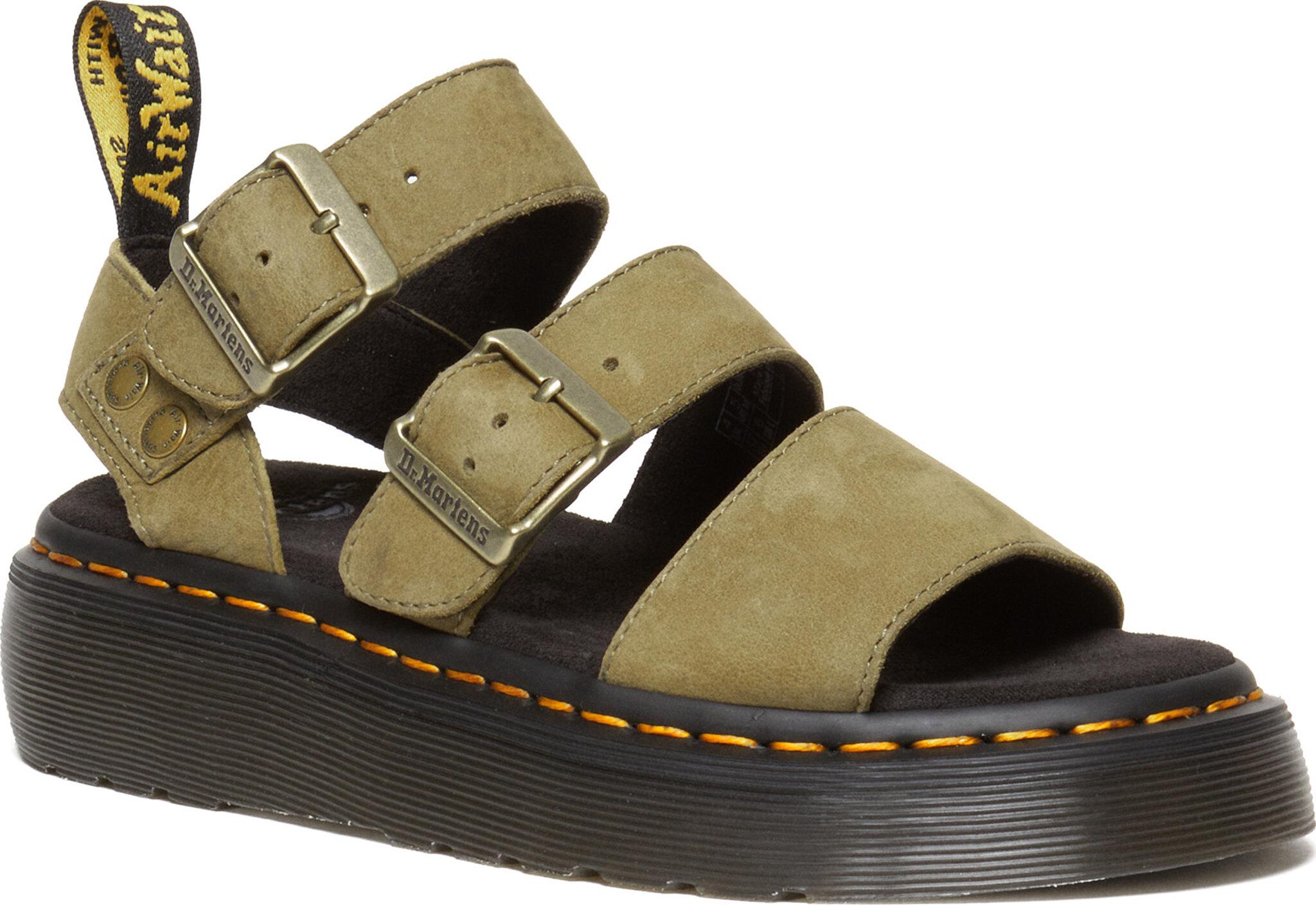 Product gallery image number 1 for product Gryphon Quad Leather Platform Sandals - Women's