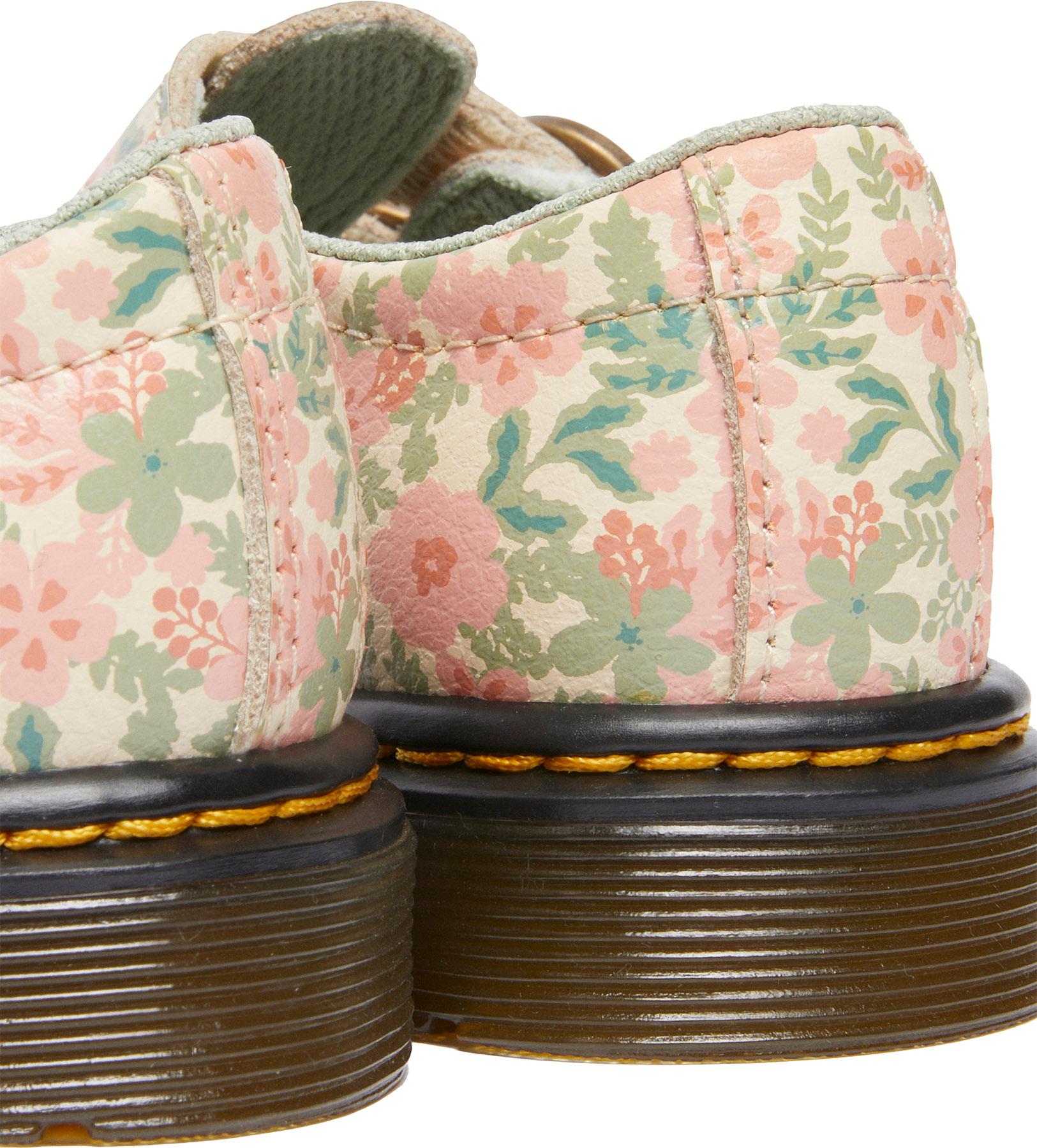 Product gallery image number 4 for product 8065 Cloud CreamMulti AthenaPop Floral Print Shoes - Toddlers