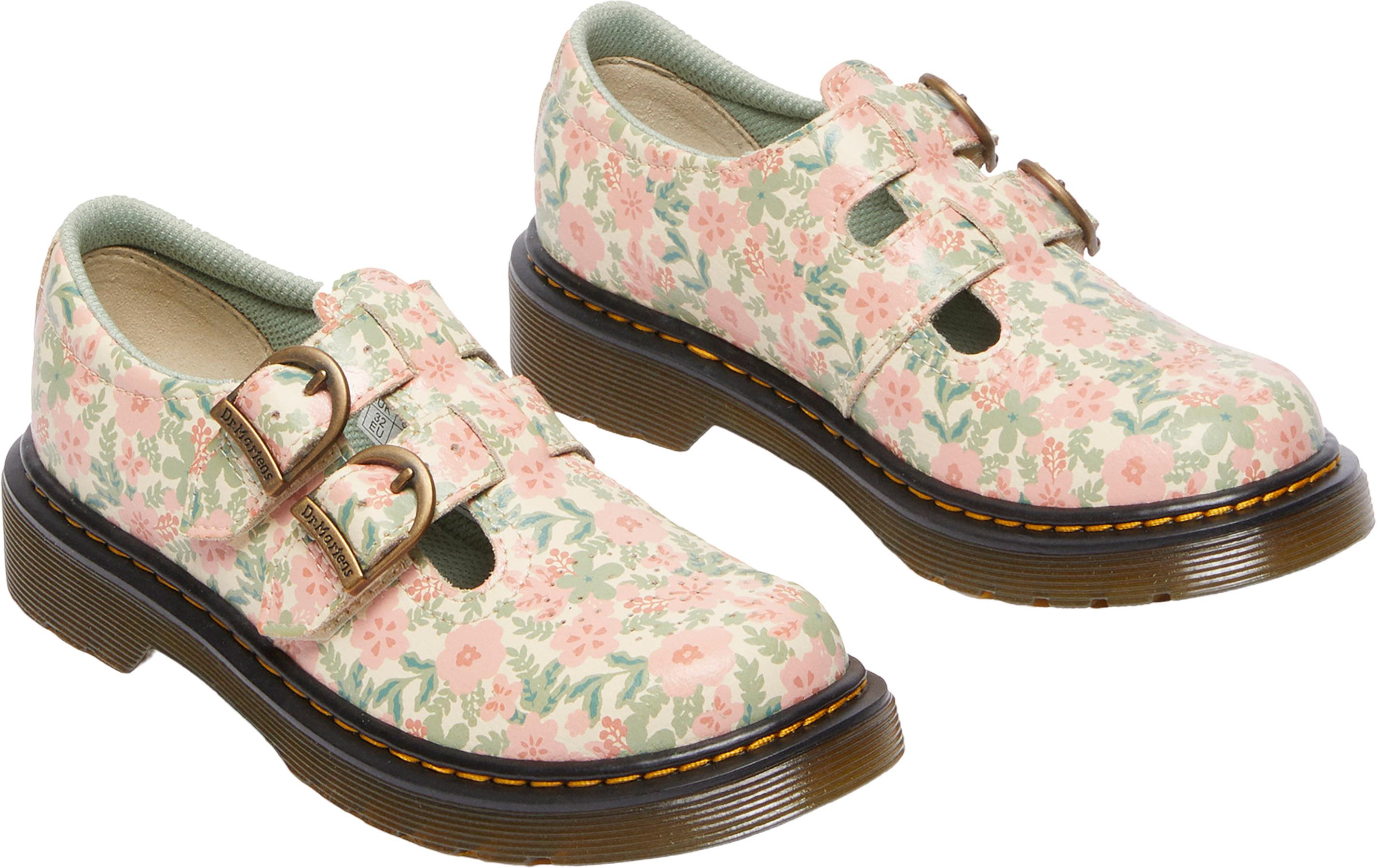 Product gallery image number 6 for product 8065 Mary Jane AthenaPop Floral Print Shoes - Junior