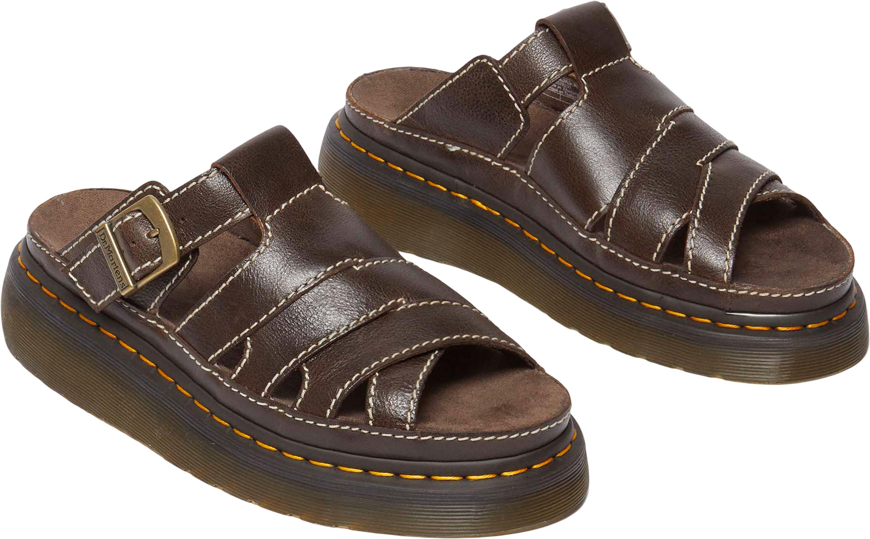Product gallery image number 3 for product Maxxy Slide leather sandals - Men's