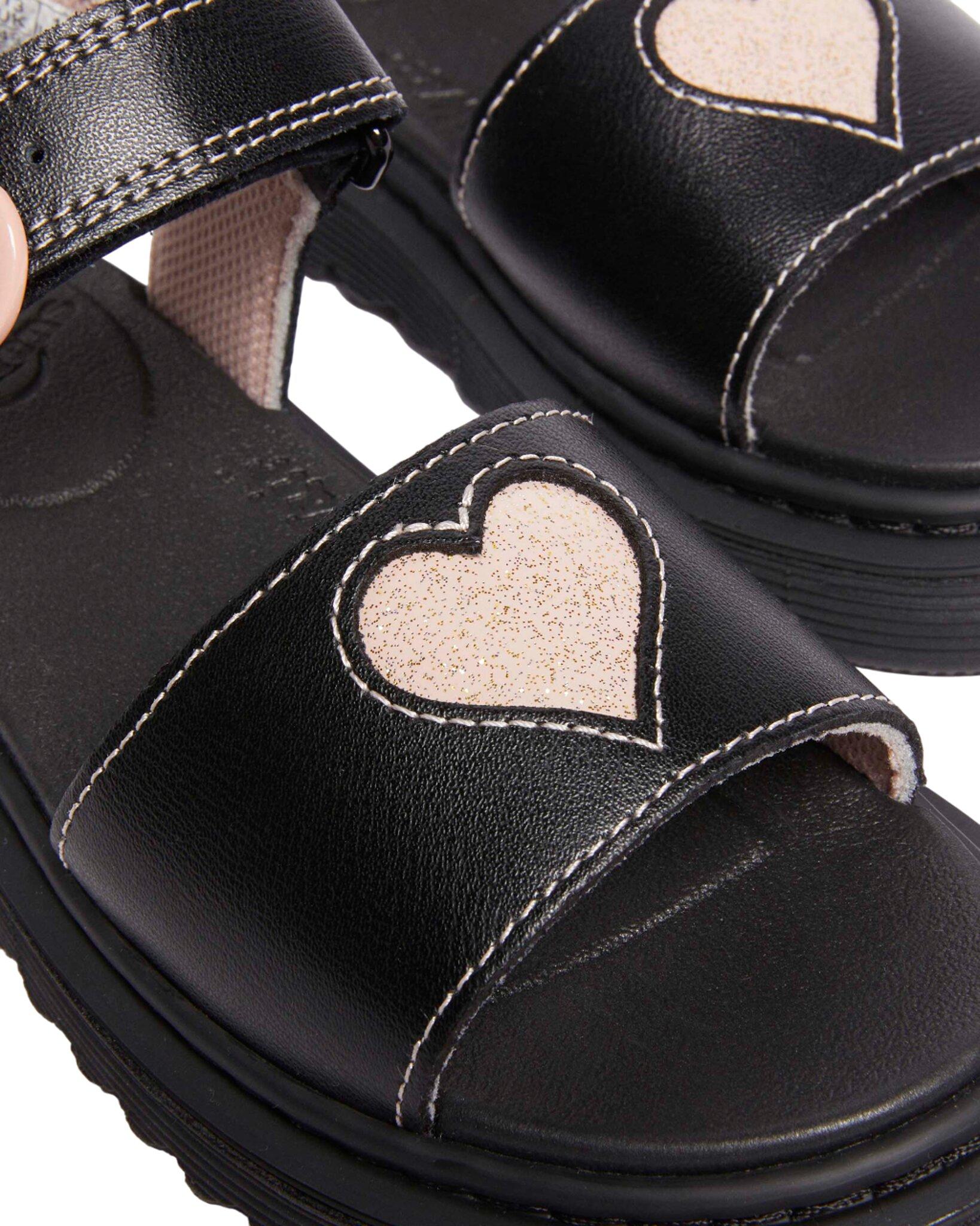 Product gallery image number 6 for product Marlowe Hearts Sandals - Girl's