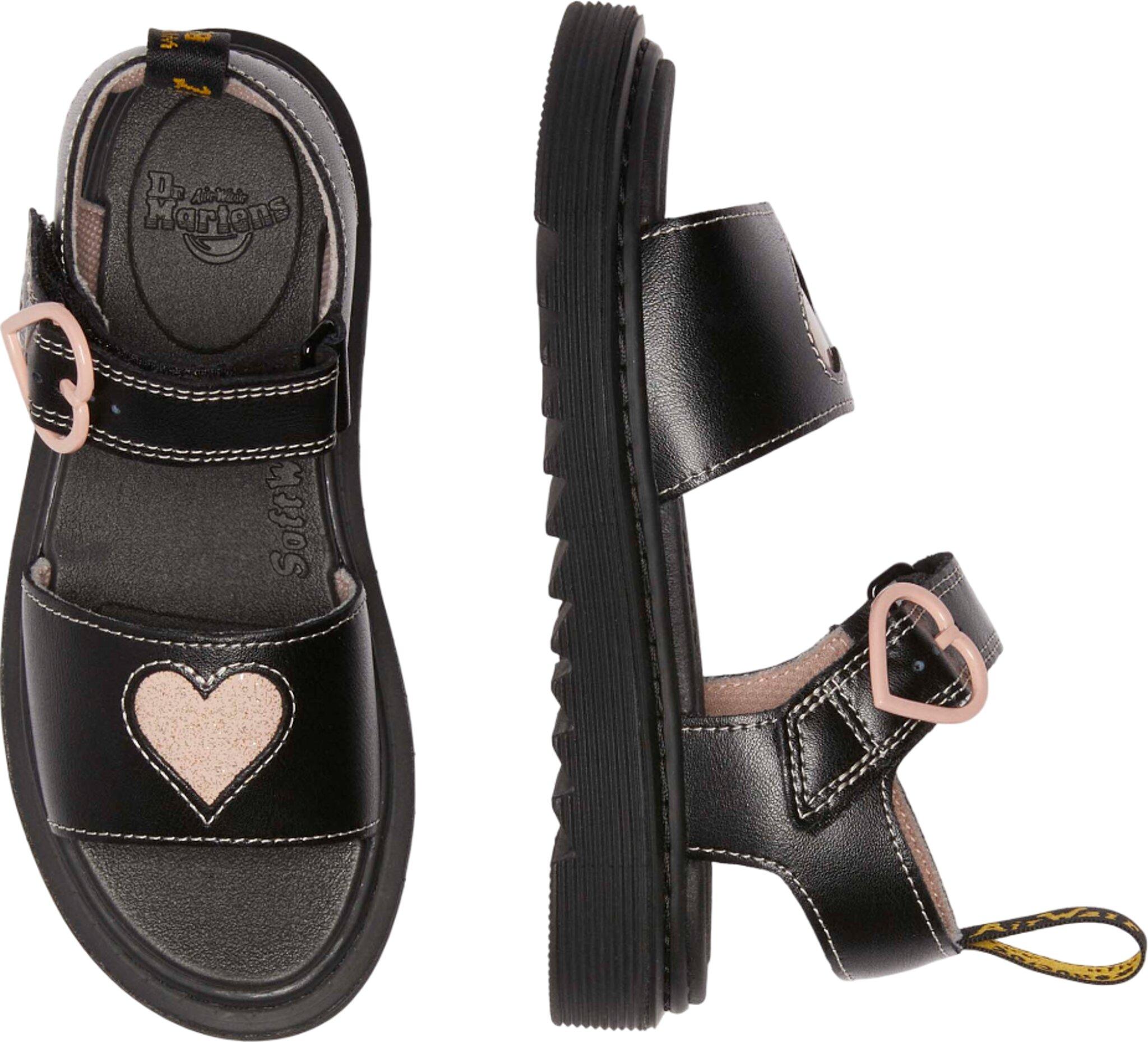 Product gallery image number 2 for product Marlowe Hearts Sandals - Girl's