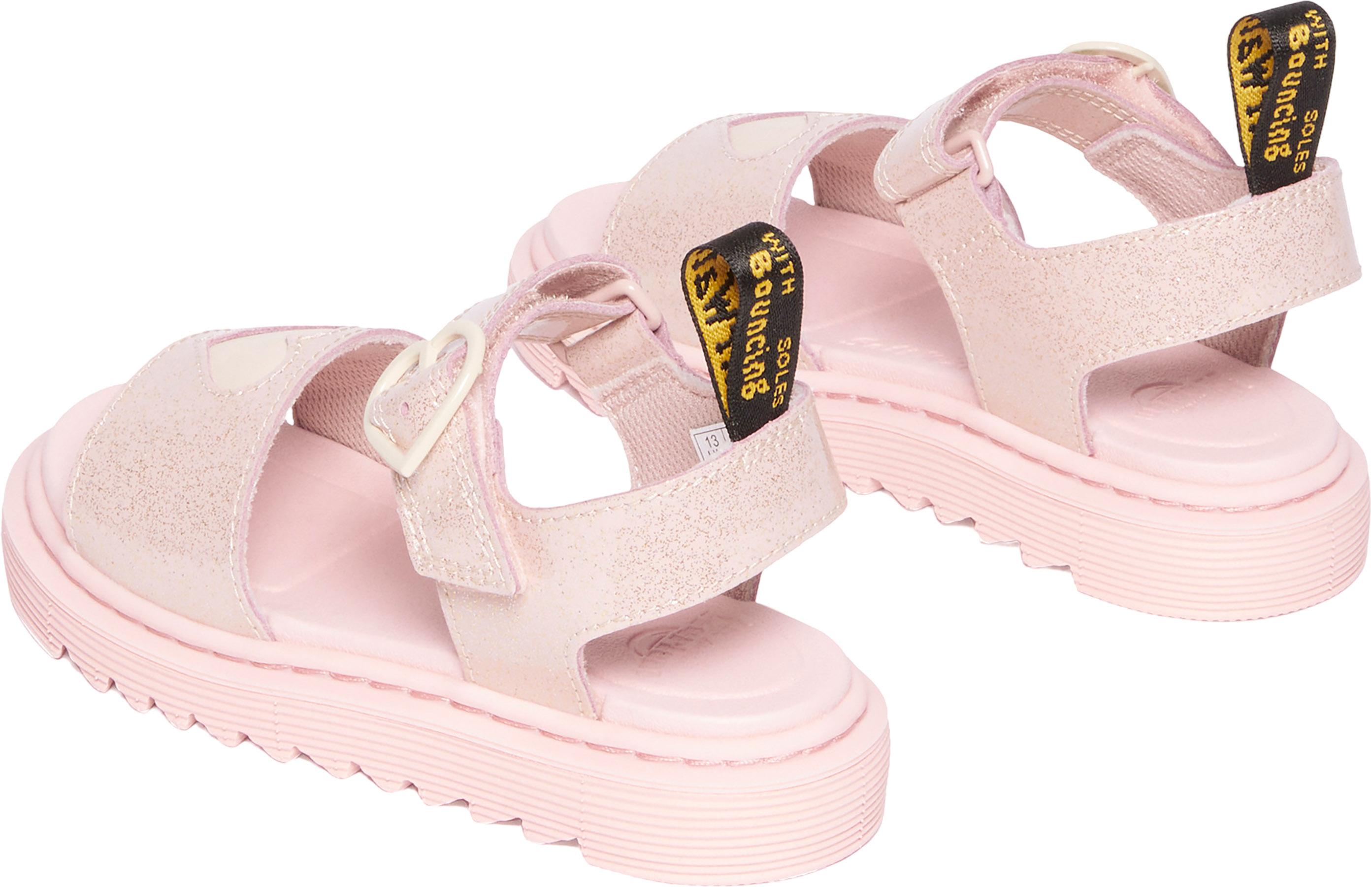 Product gallery image number 2 for product Marlow Hearts Nebula Glitter Sandals - Junior