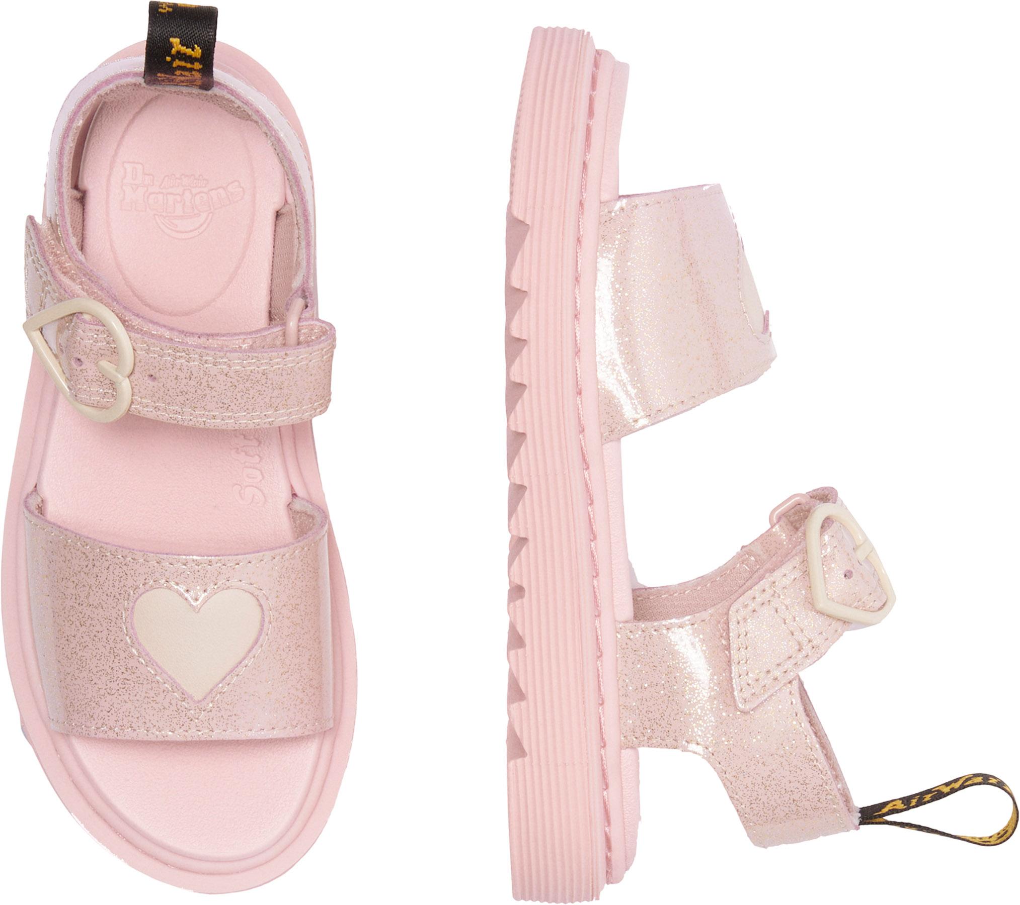 Product gallery image number 7 for product Marlow Hearts Nebula Glitter Sandals - Junior